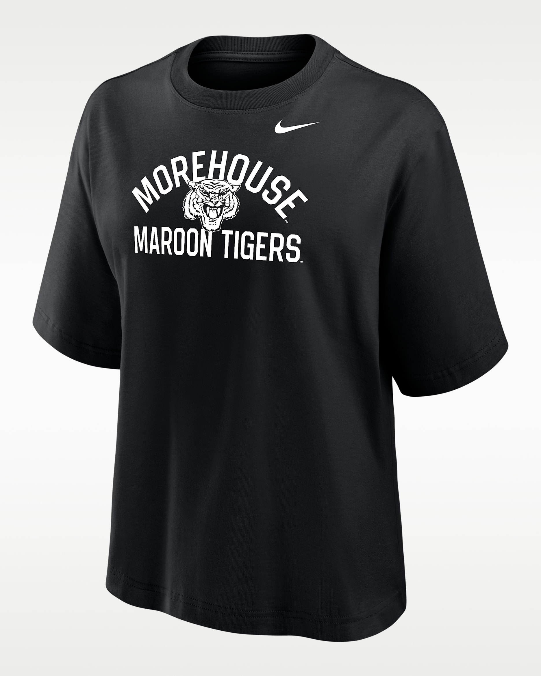 Nike College (Morehouse College) Women's Boxy T-Shirt - Black
