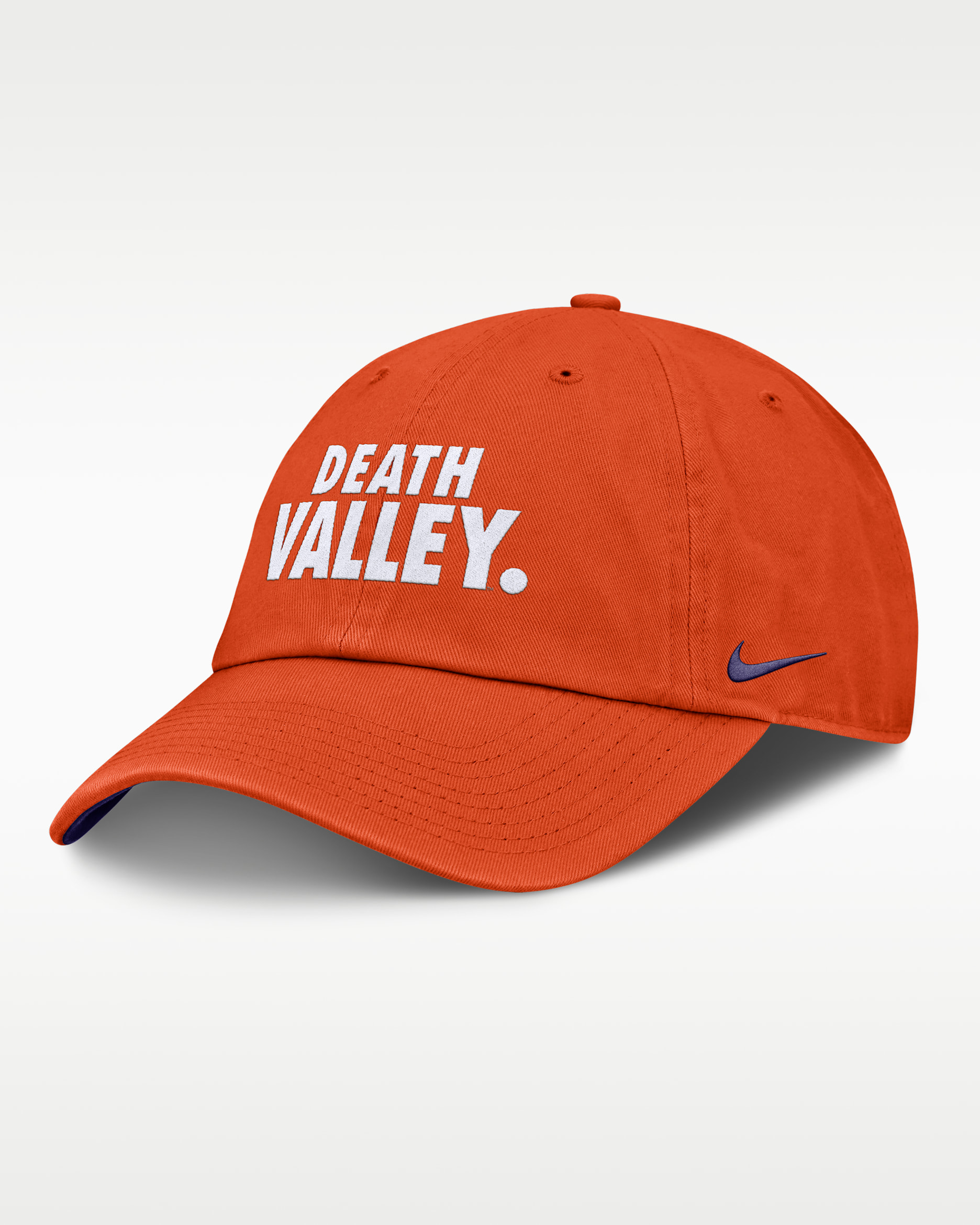 Clemson Primetime Chant Club Men's Nike College Adjustable Hat - Orange/White/Purple