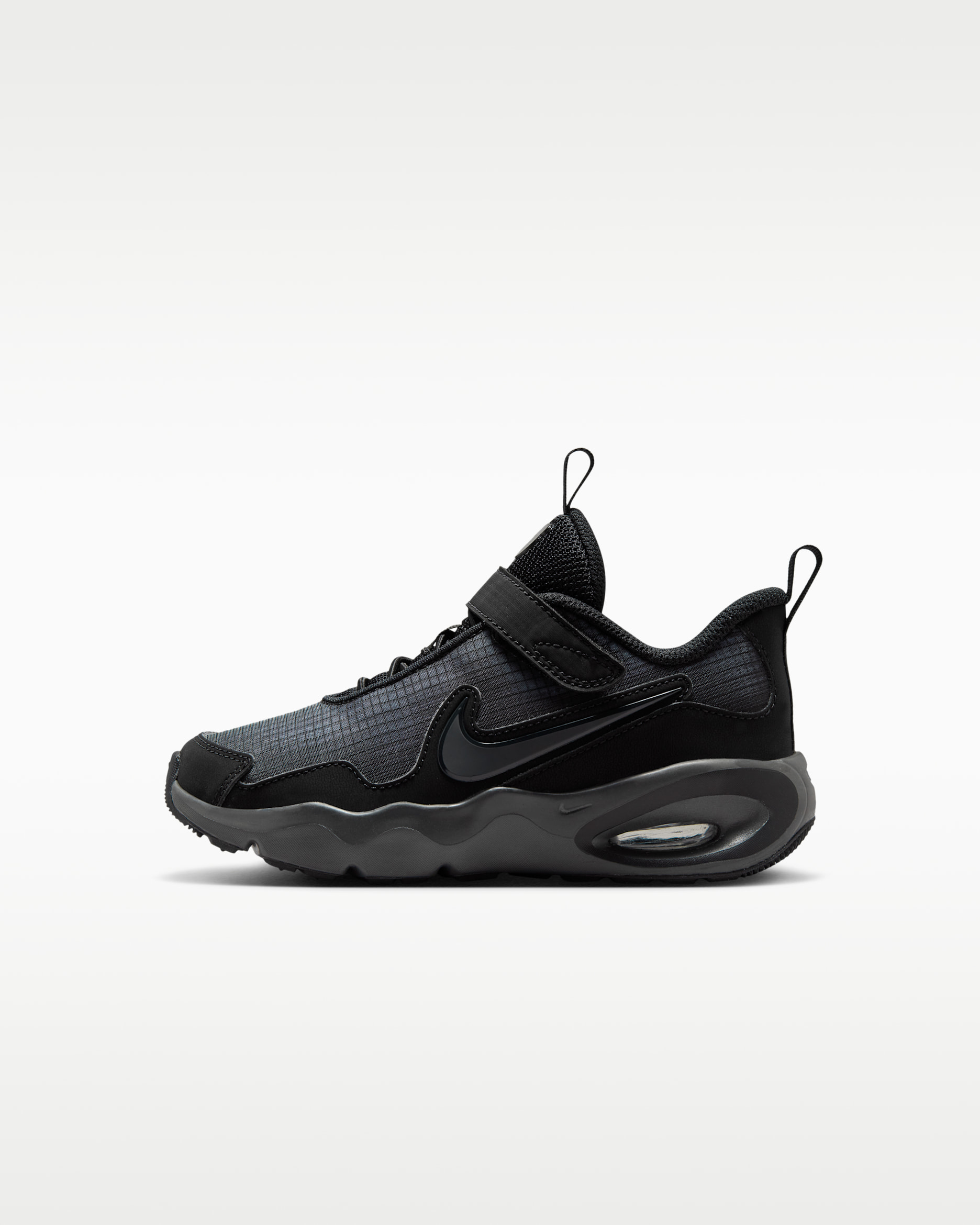 Tenis para niños de preescolar Nike Air Max Nova - Negro/Gris azulado/Gris lobo/Antracita