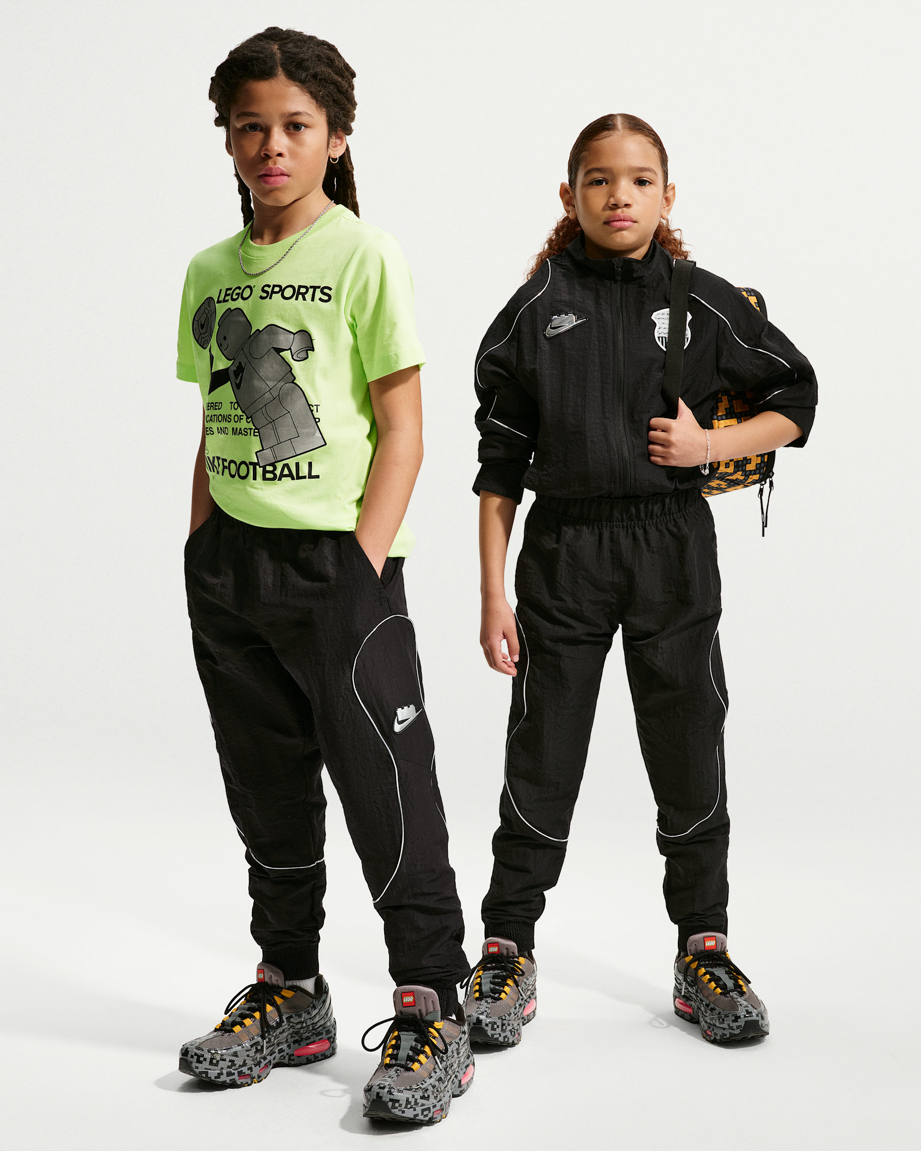 Nike x LEGO® Collection Older Kids' Trousers - Black/Black/Black