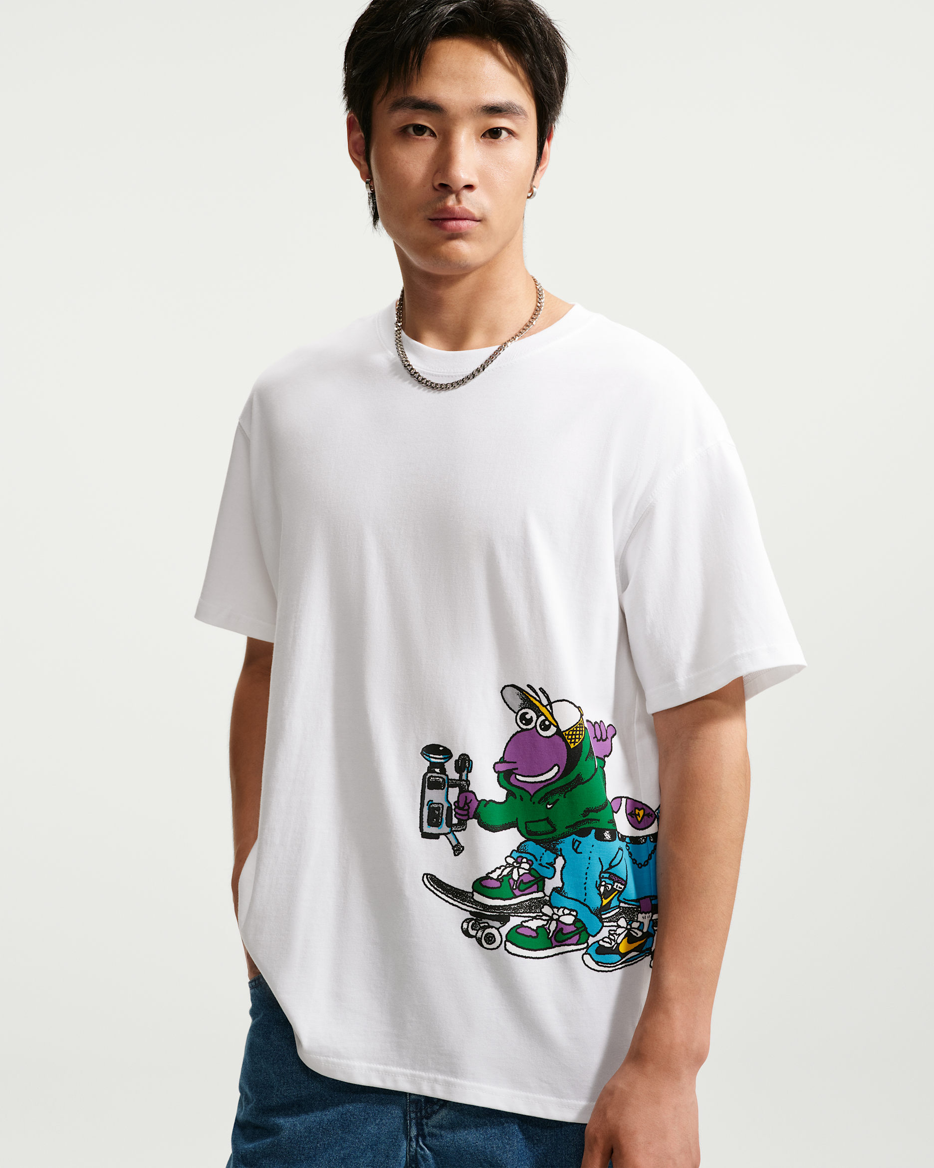 Nike SB Skate T-Shirt - White