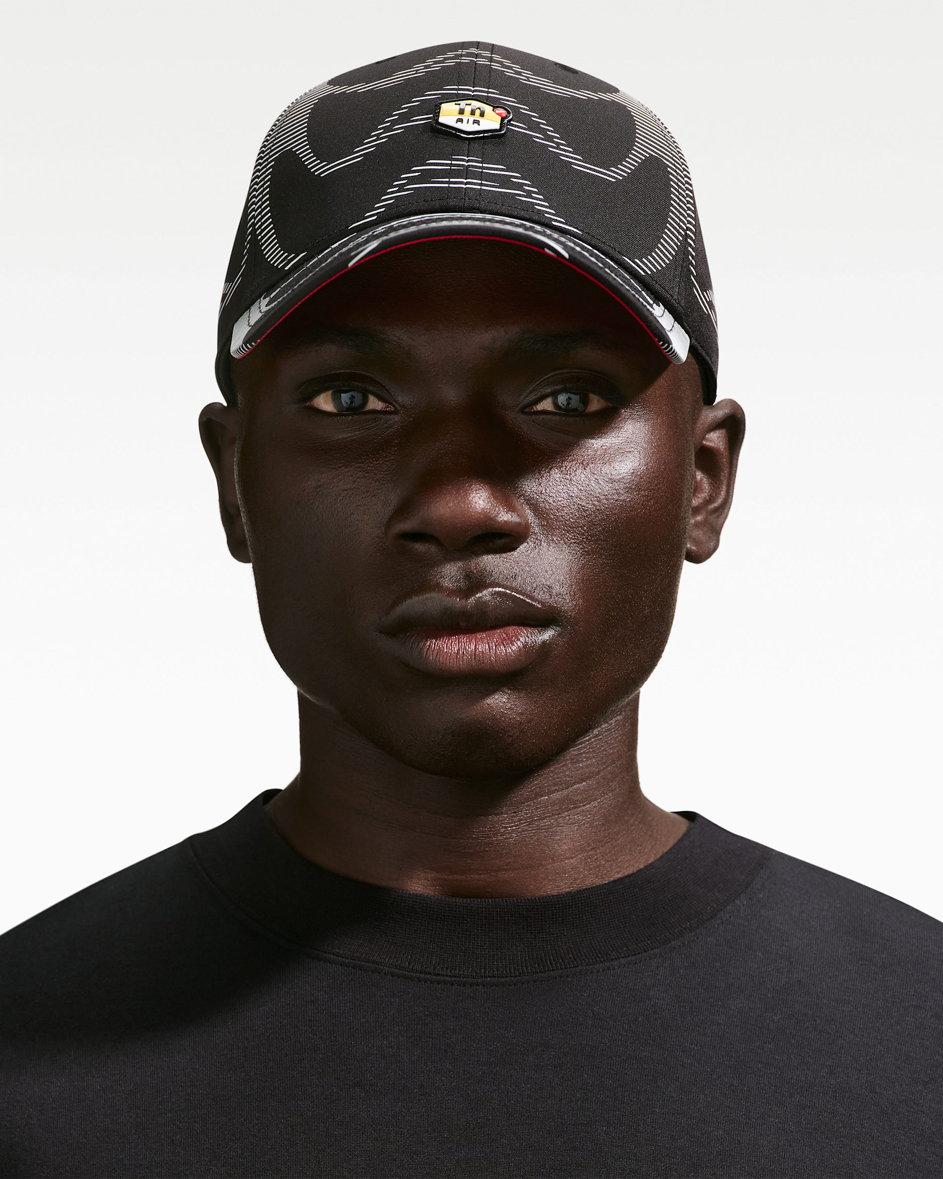 Casquette rigide Nike Club - Noir/University Red/University Red