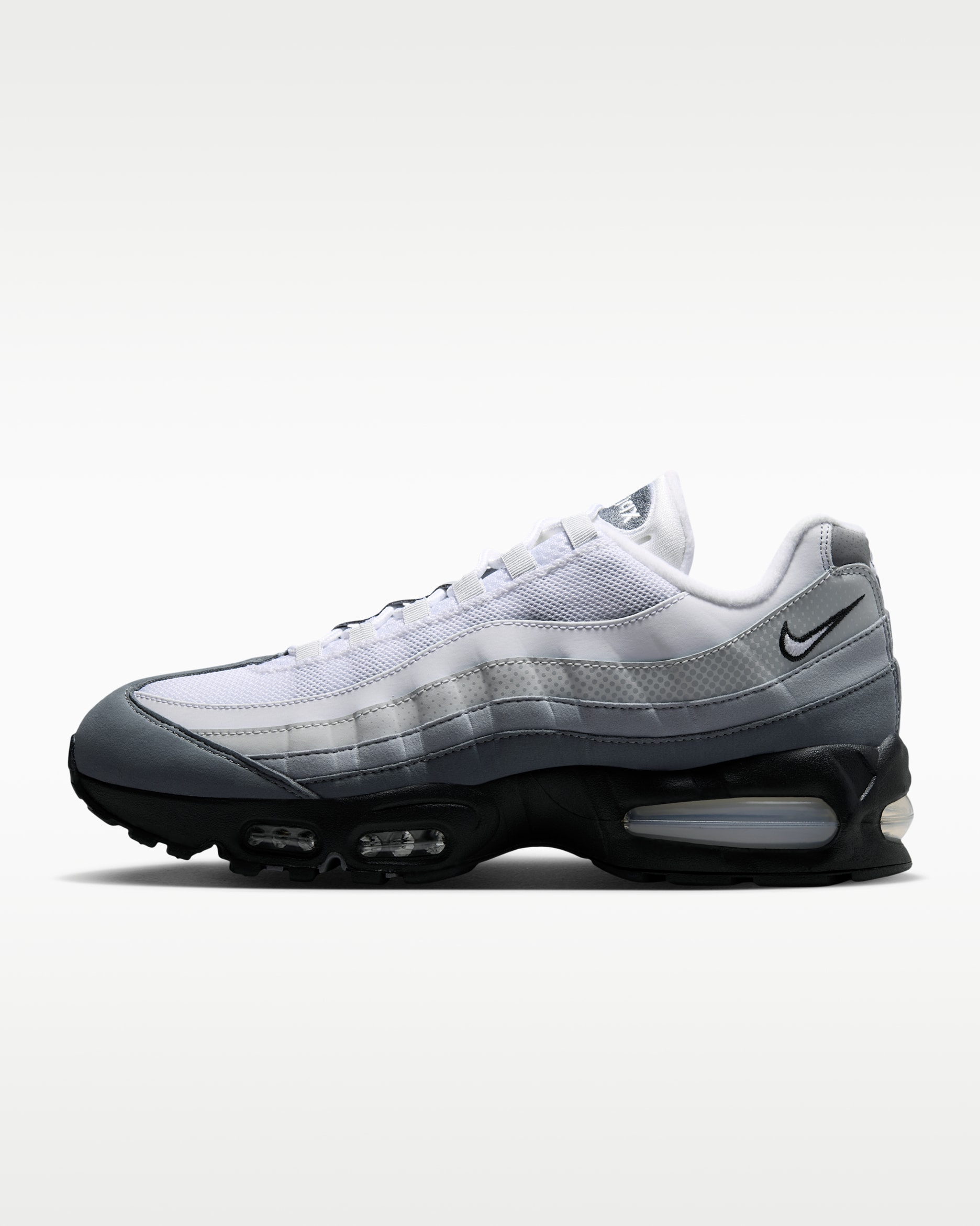 Nike Air Max 95 Big Bubble Men's Shoes - Black/Pure Platinum/Wolf Grey/White