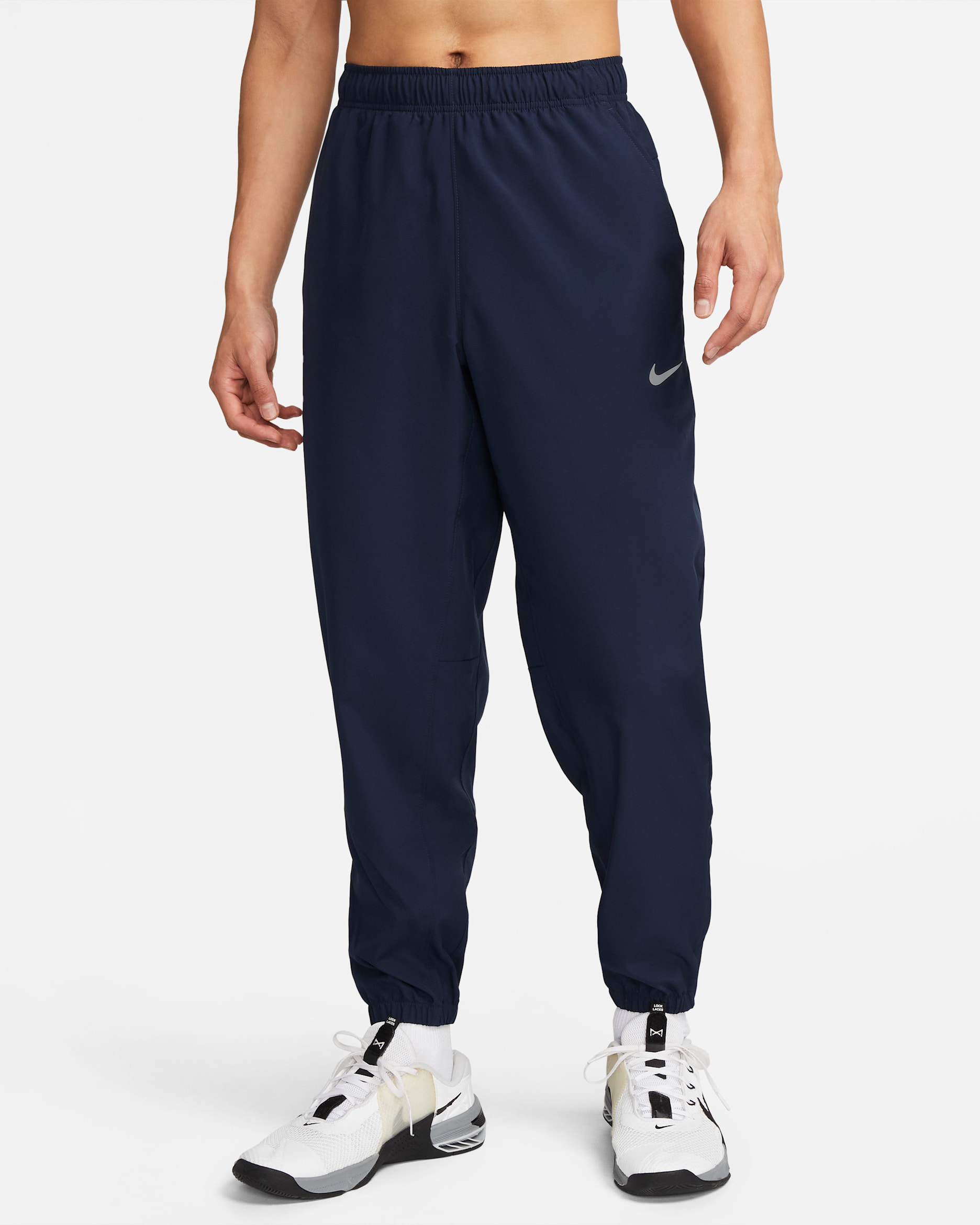 Pants Dri-FIT entallados versátiles para hombre Nike Form - Obsidiana/Negro