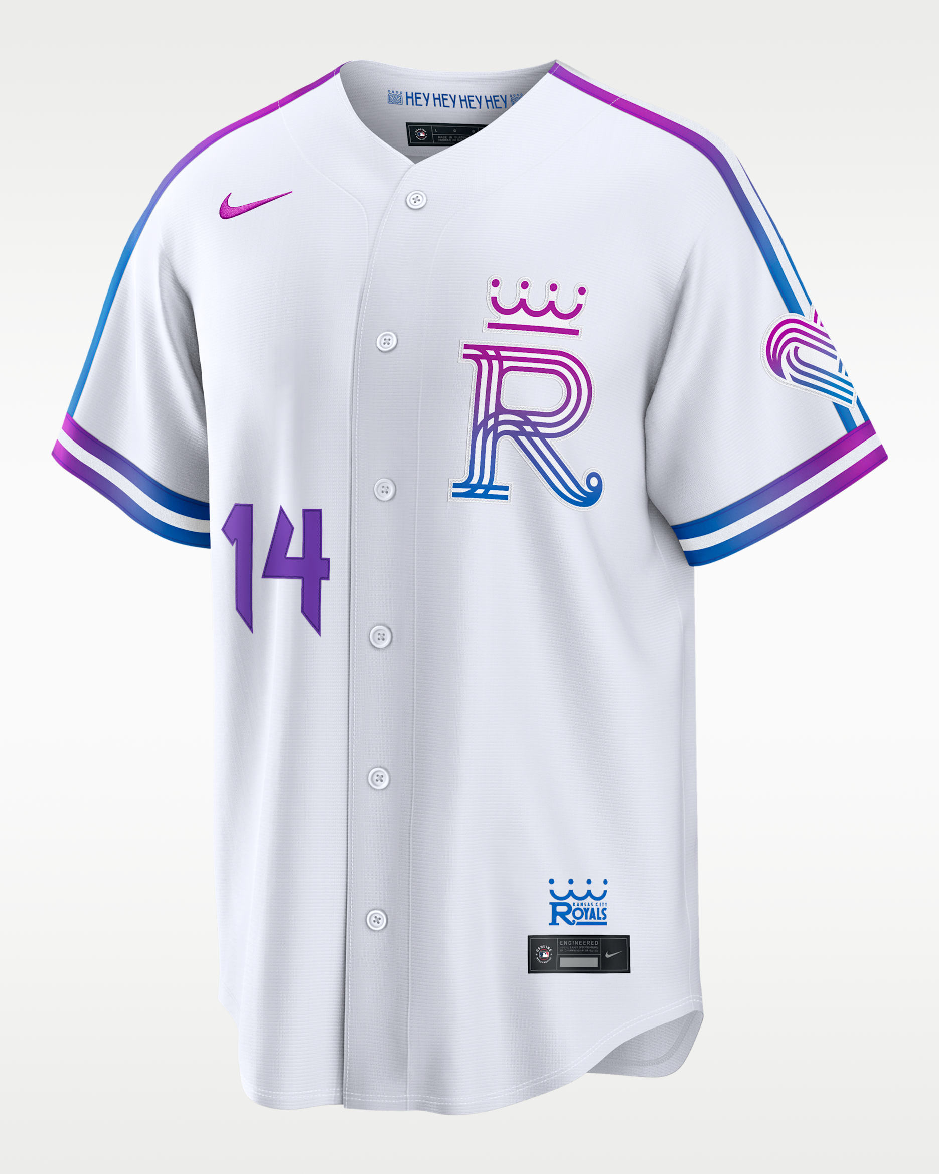 Jac Caglianone Kansas City Royals City Connect Men's Nike MLB Stadium Jersey - White