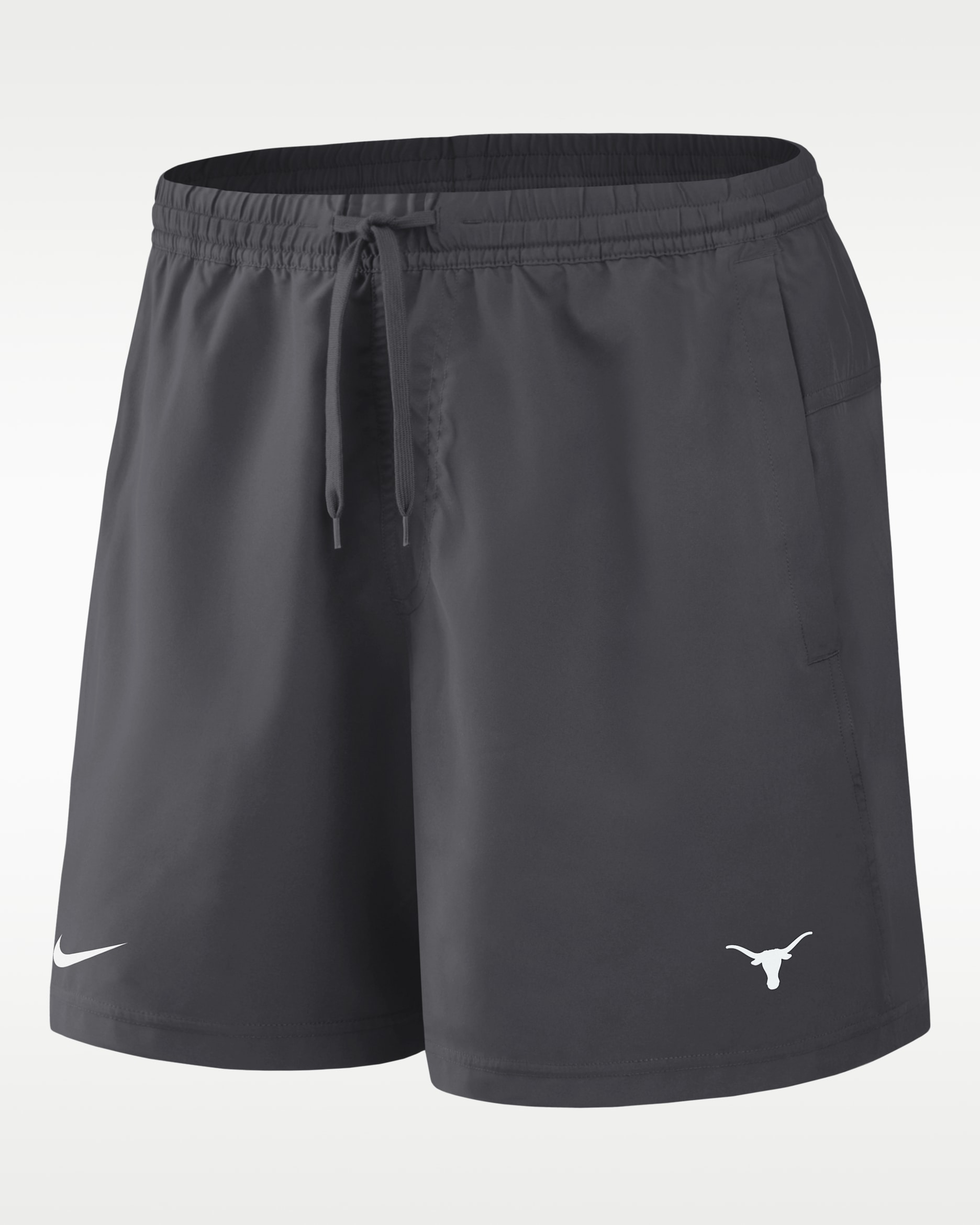 Texas Primetime Primary Logo Men's Nike Dri-FIT College Form Shorts - Anthracite