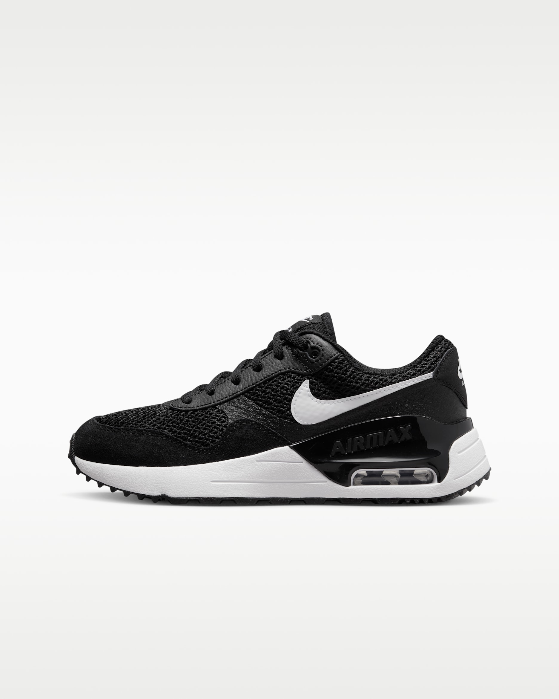 Nike Air Max SYSTM Big Kids' Shoes - Black/Wolf Grey/White