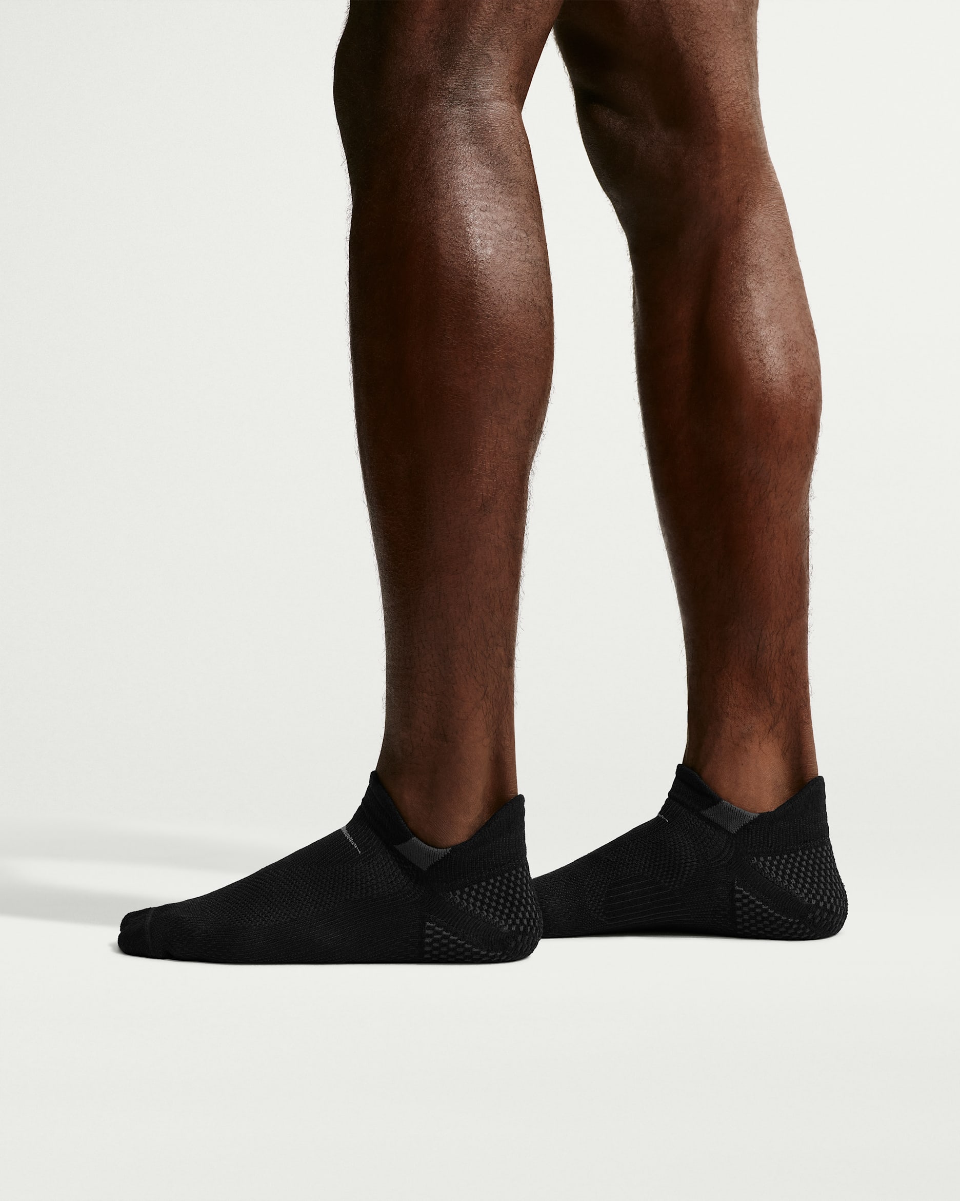 Stopki Nike Running Lightweight (1 para) - Czerń/Dark Smoke Grey/Pure Platinum/Smoke Grey