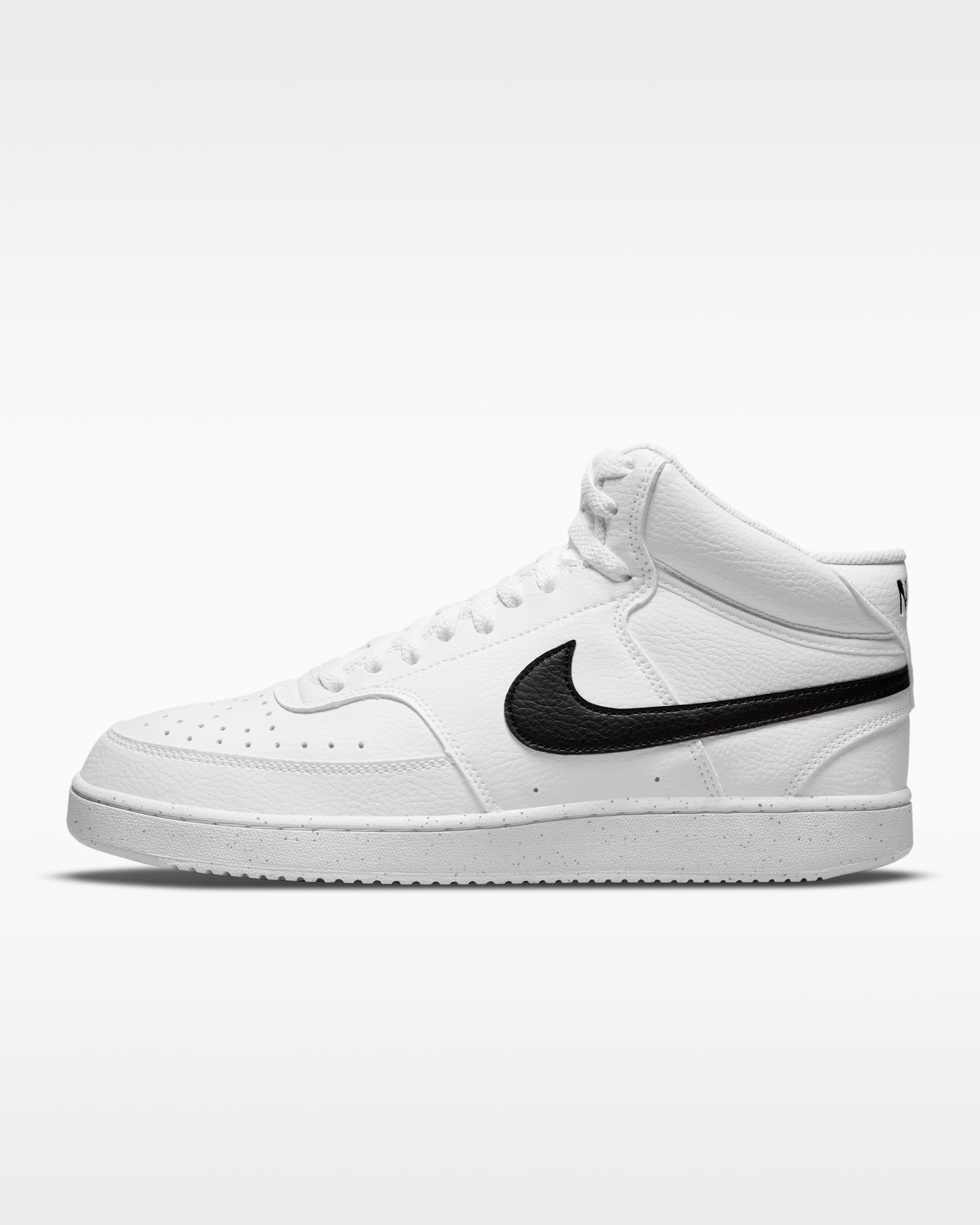 Nike Court Vision Mid Next Nature Herenschoenen - Wit/Wit/Zwart