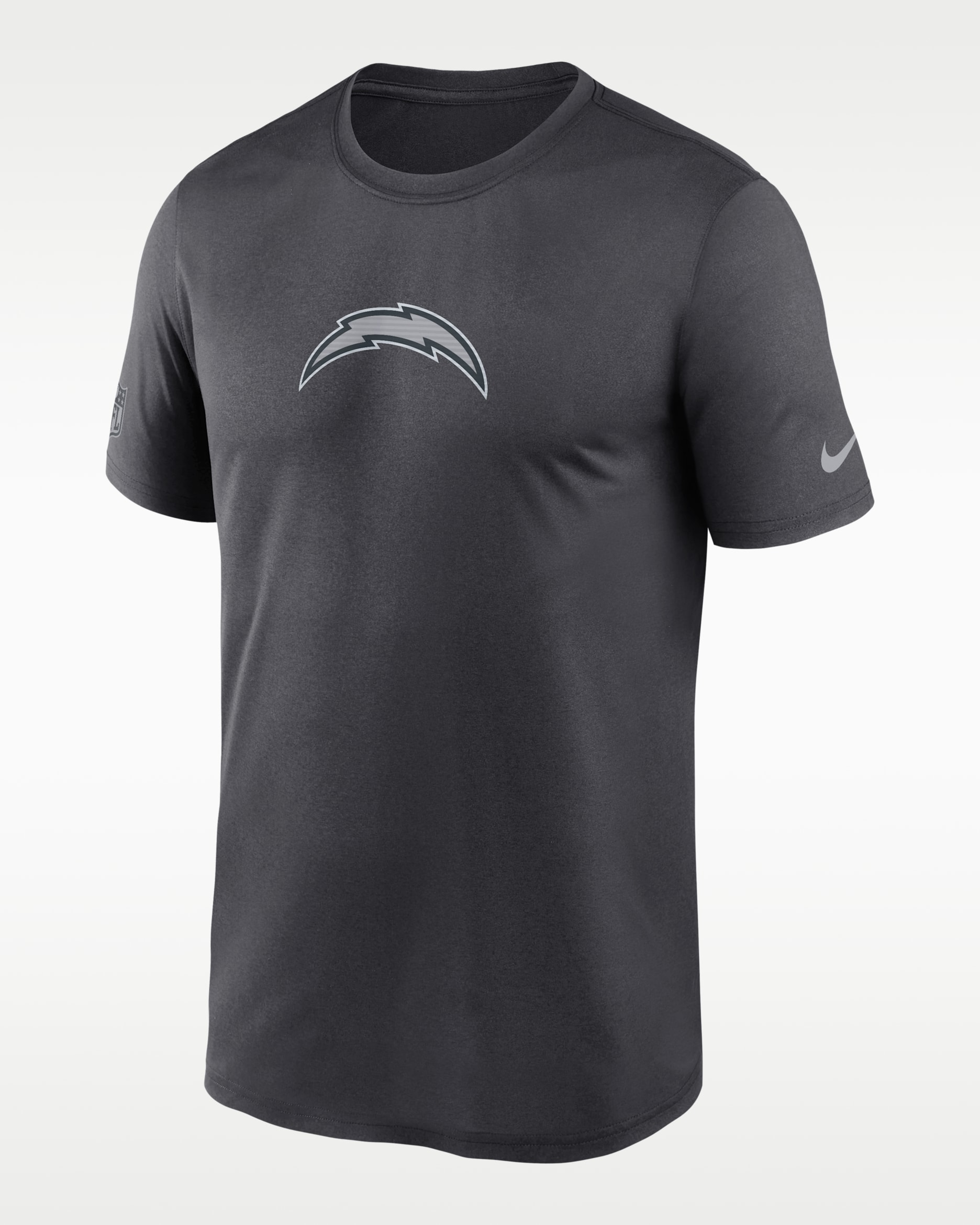 Los Angeles Chargers Team Issue Legend Men's Nike Dri-FIT NFL T-Shirt - Anthracite