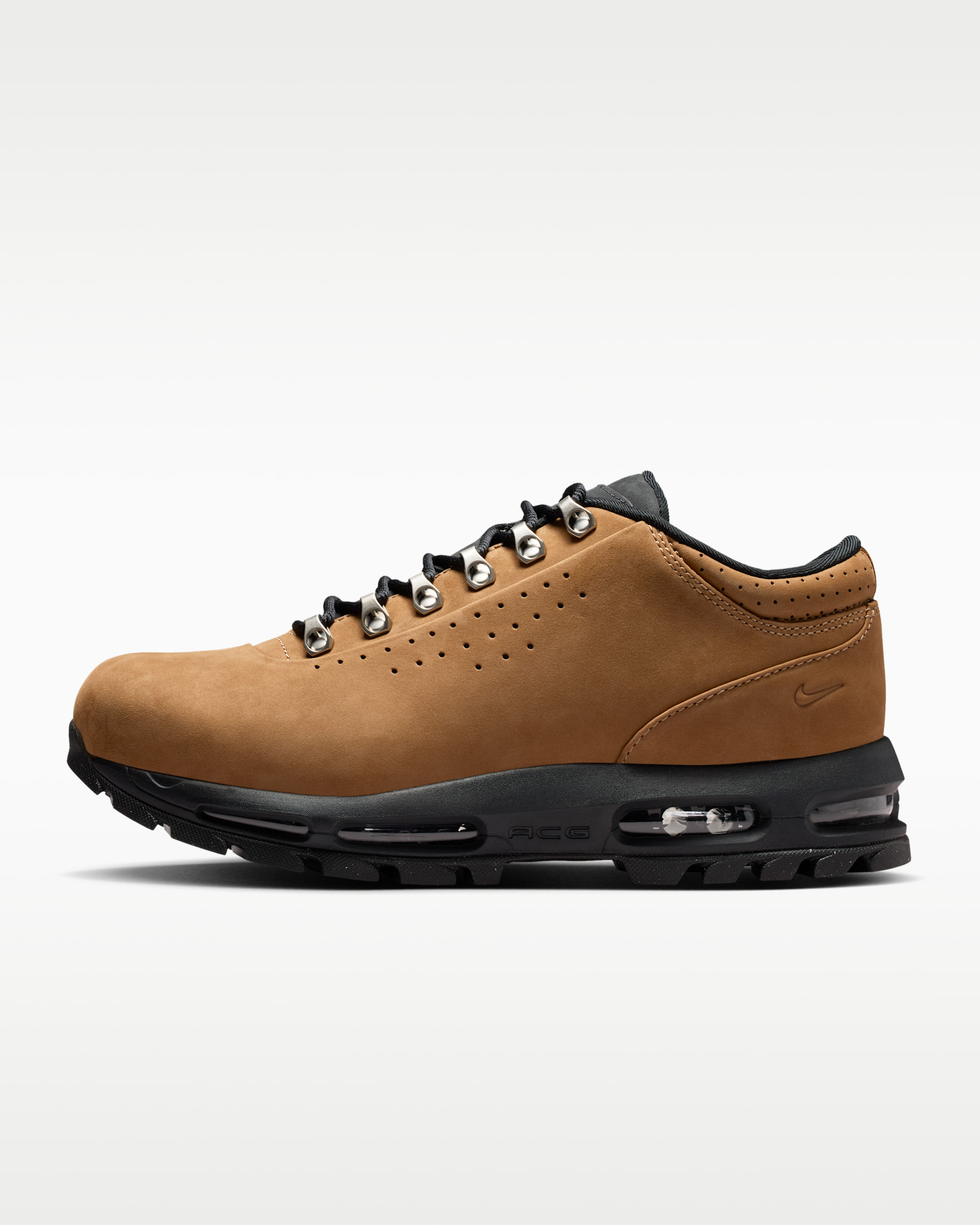 Nike Air Max Goadome Low SP Men's Boots - Taupe/Black/University Red
