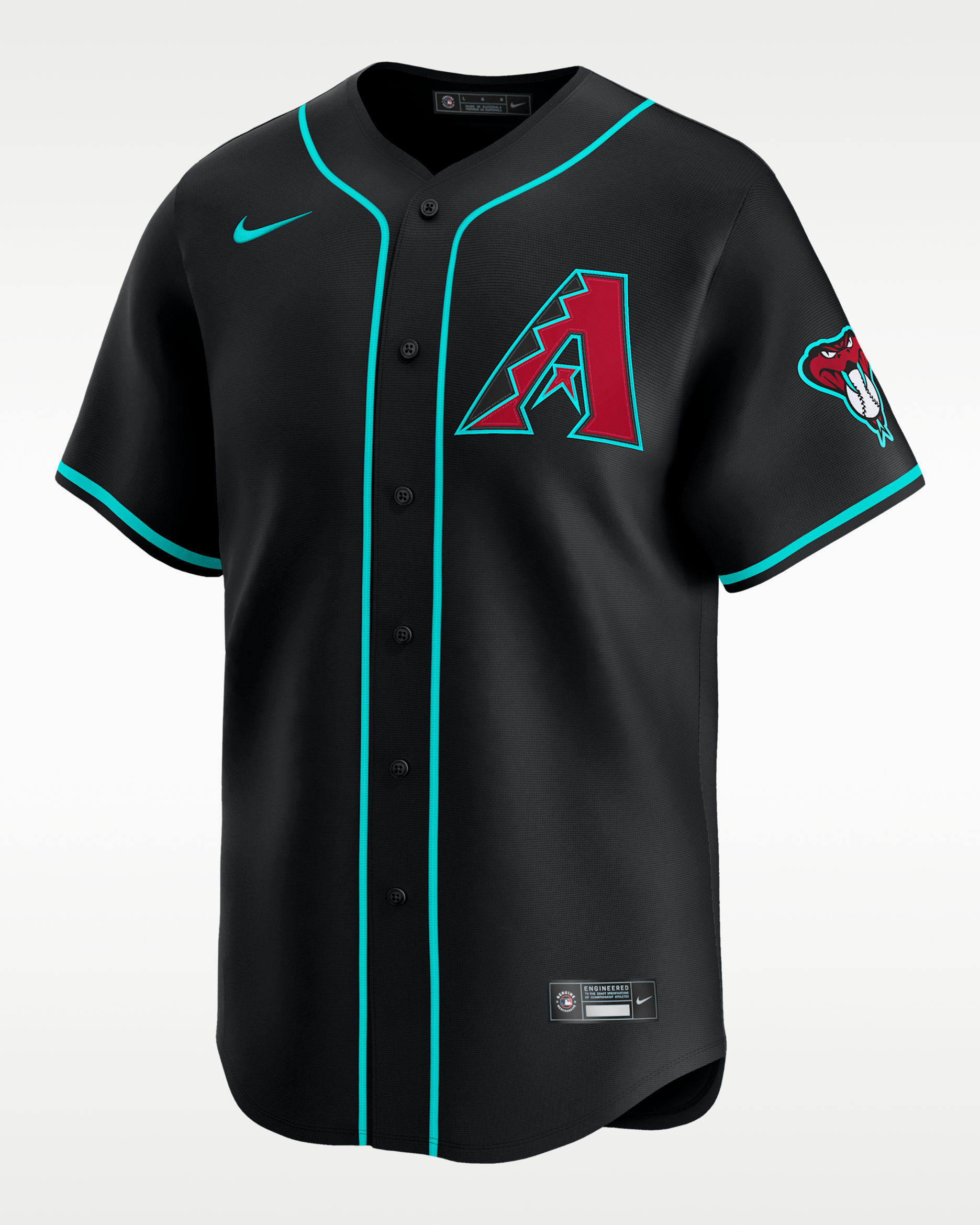 Jersey Nike Dri-FIT ADV de la MLB Limited para hombre Ketel Marte Arizona Diamondbacks - Negro