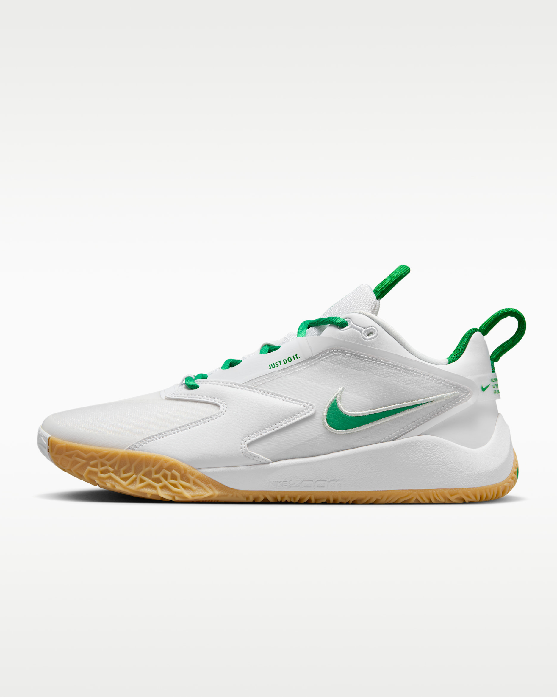 Tenis de vóleibol Nike HyperAce 3 - Blanco/Polvo fotón/Verde manzana