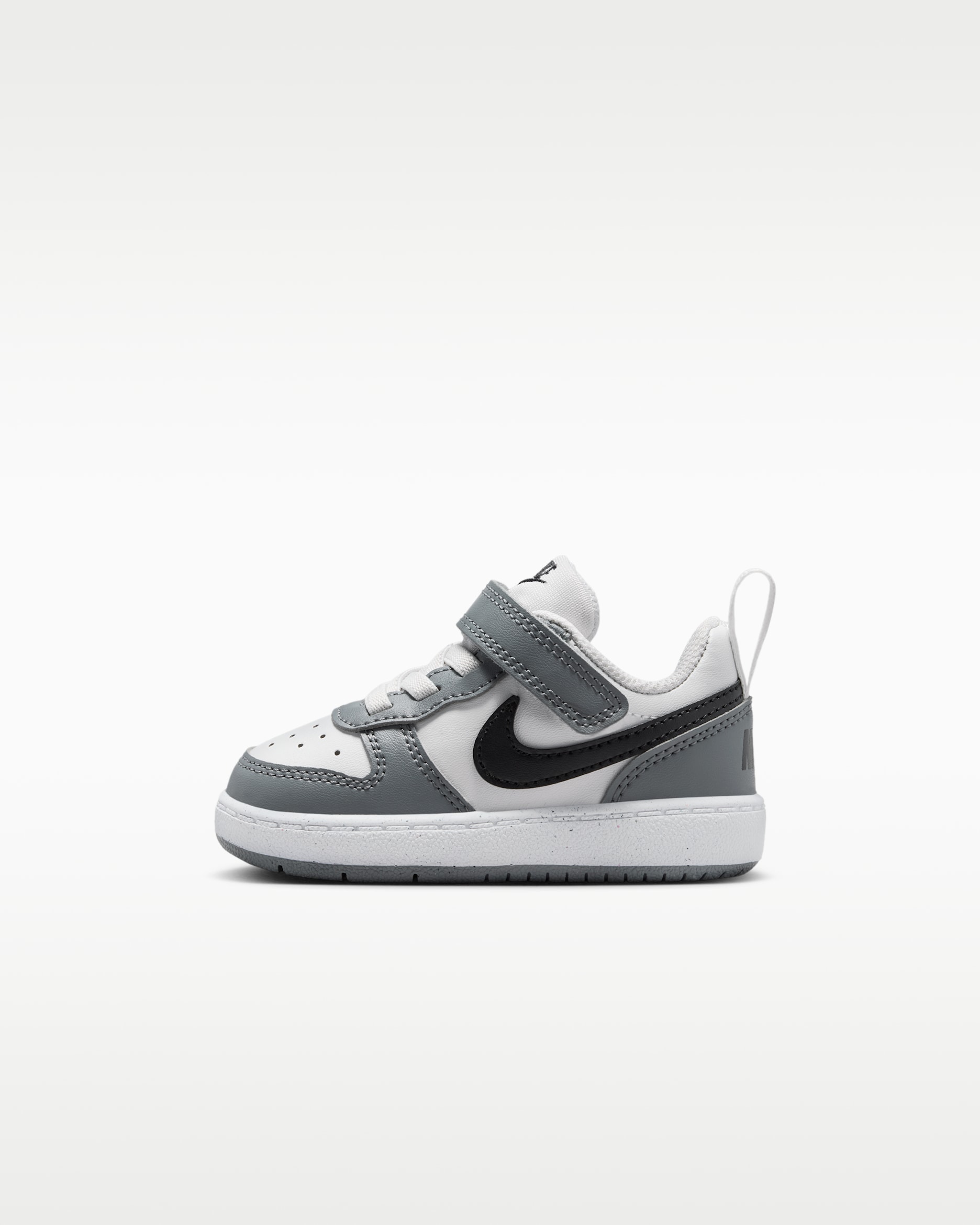 Nike Court Borough Low Recraft Baby/Toddler Shoes - Platinum Tint/Smoke Grey/White/Black