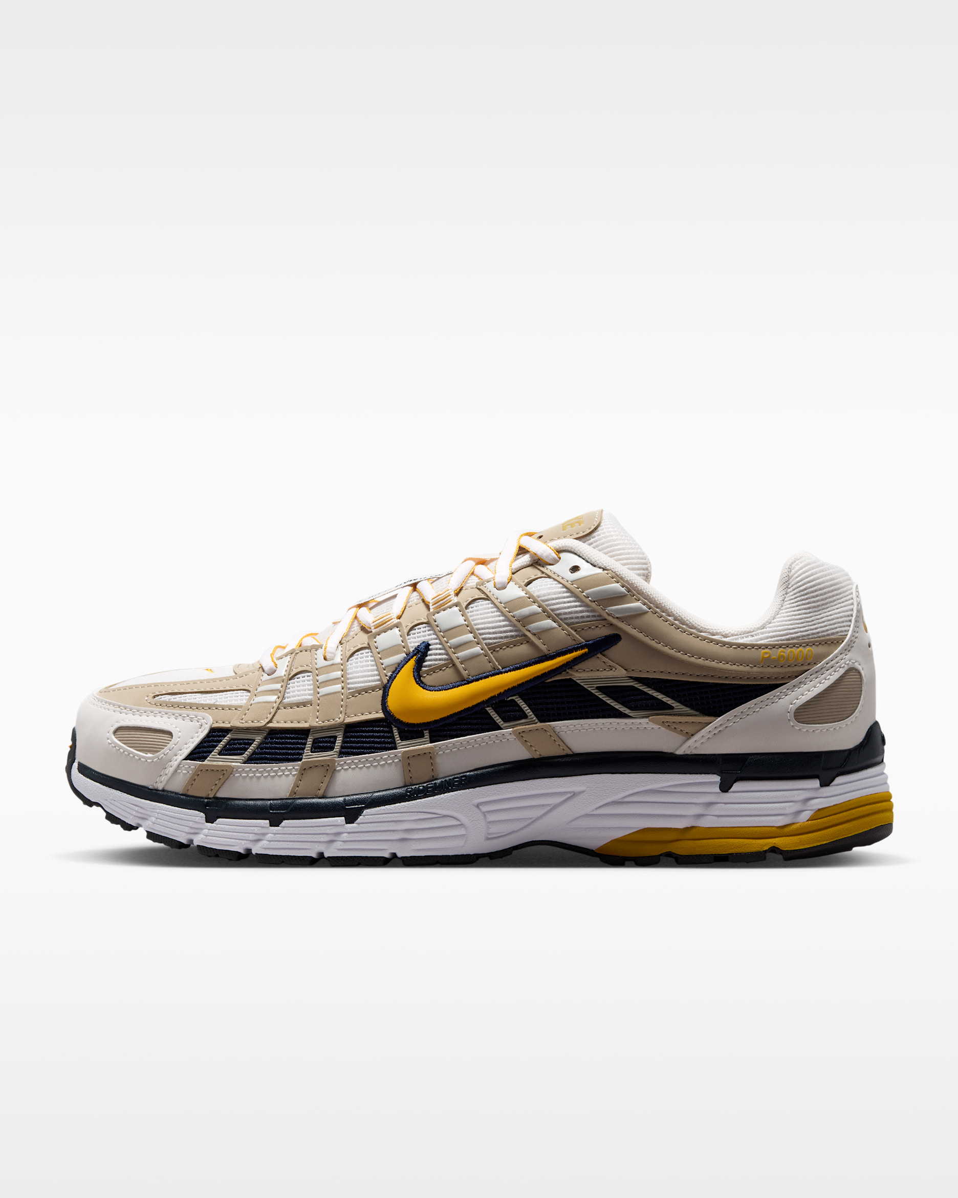 รองเท้าผู้ชาย Nike P-6000 - Phantom/Desert Khaki/Blue Eclipse/Yellow Ochre