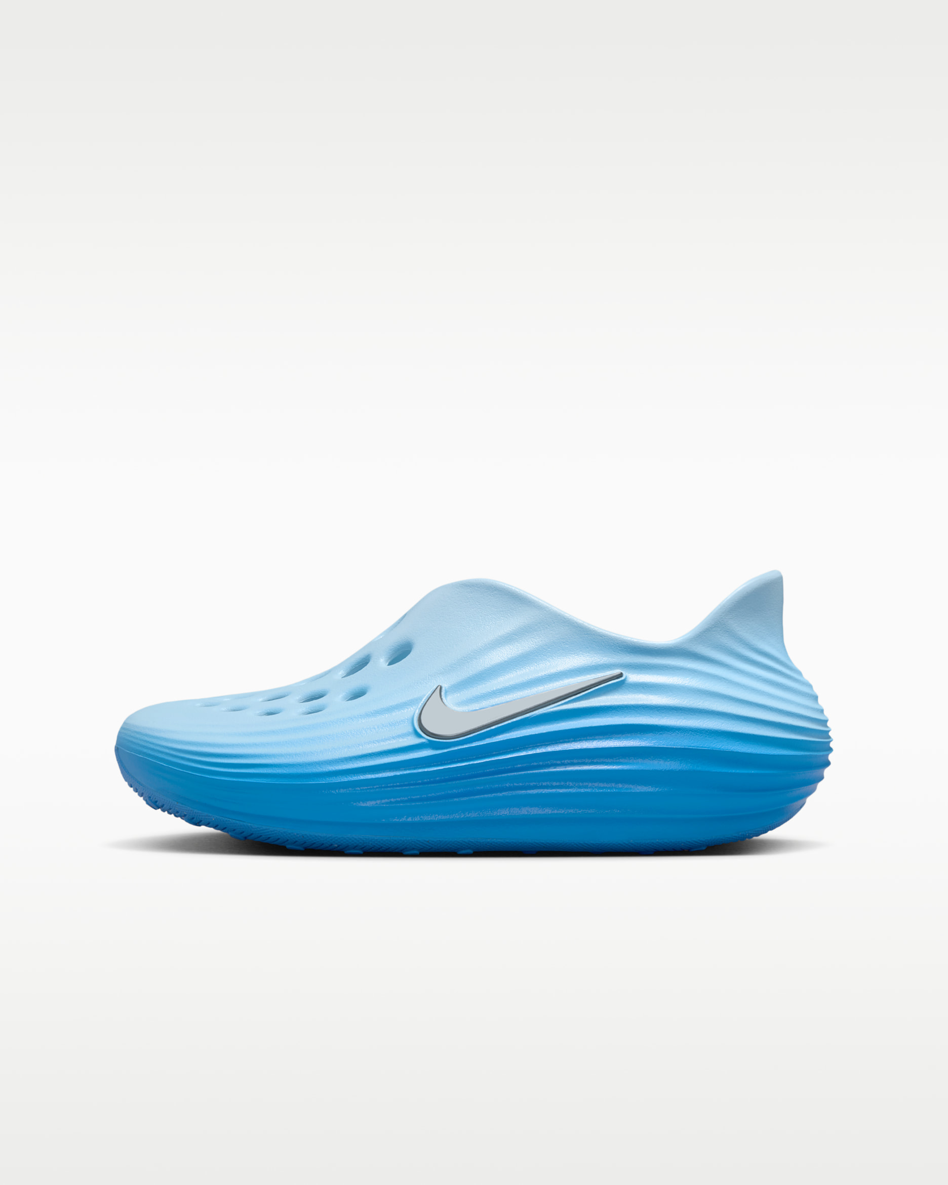 Nike ReactX Rejuven8 Older Kids' Shoes - Glacier Blue/University Blue/Metallic Silver