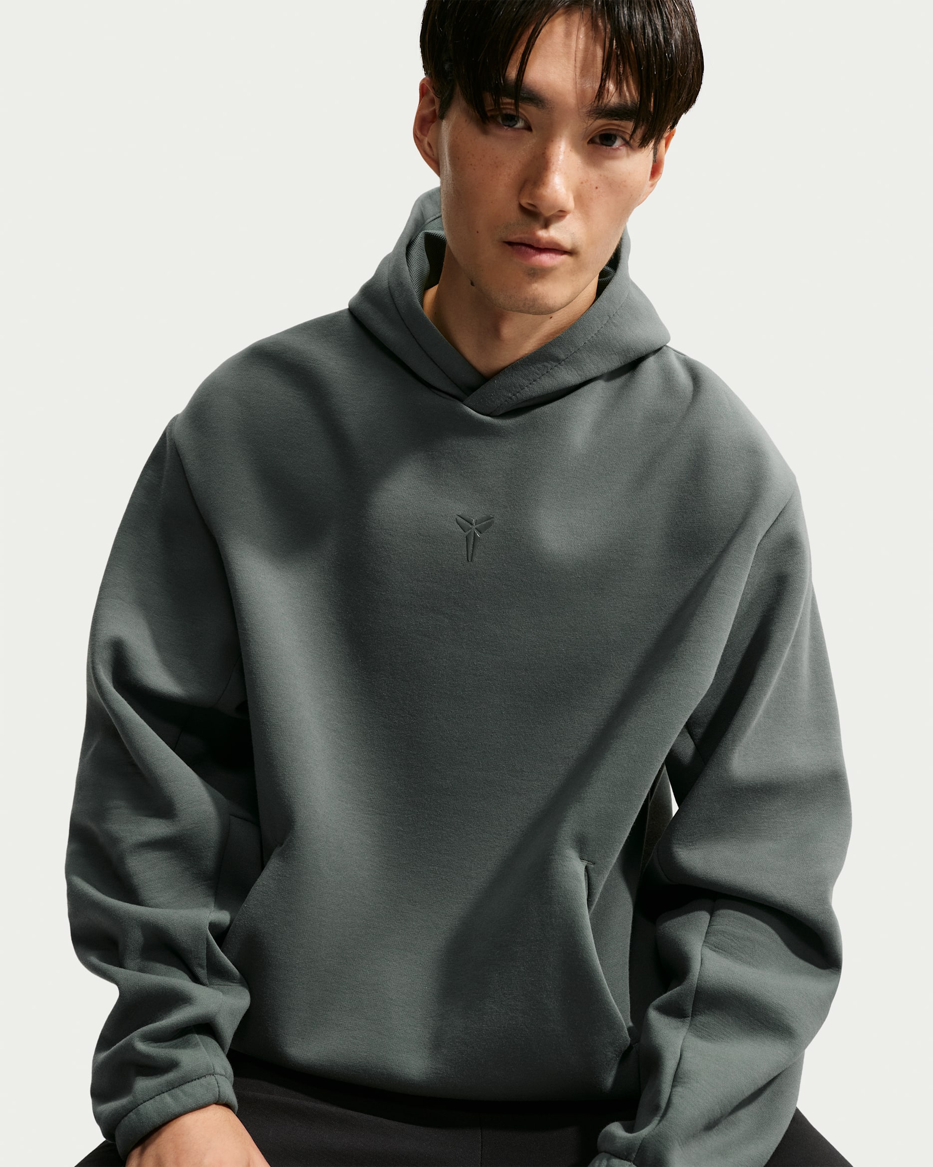 Kobe Nike Dri-FIT Pullover-basketballhættetrøje til mænd - Mineral Spruce/Mineral Spruce