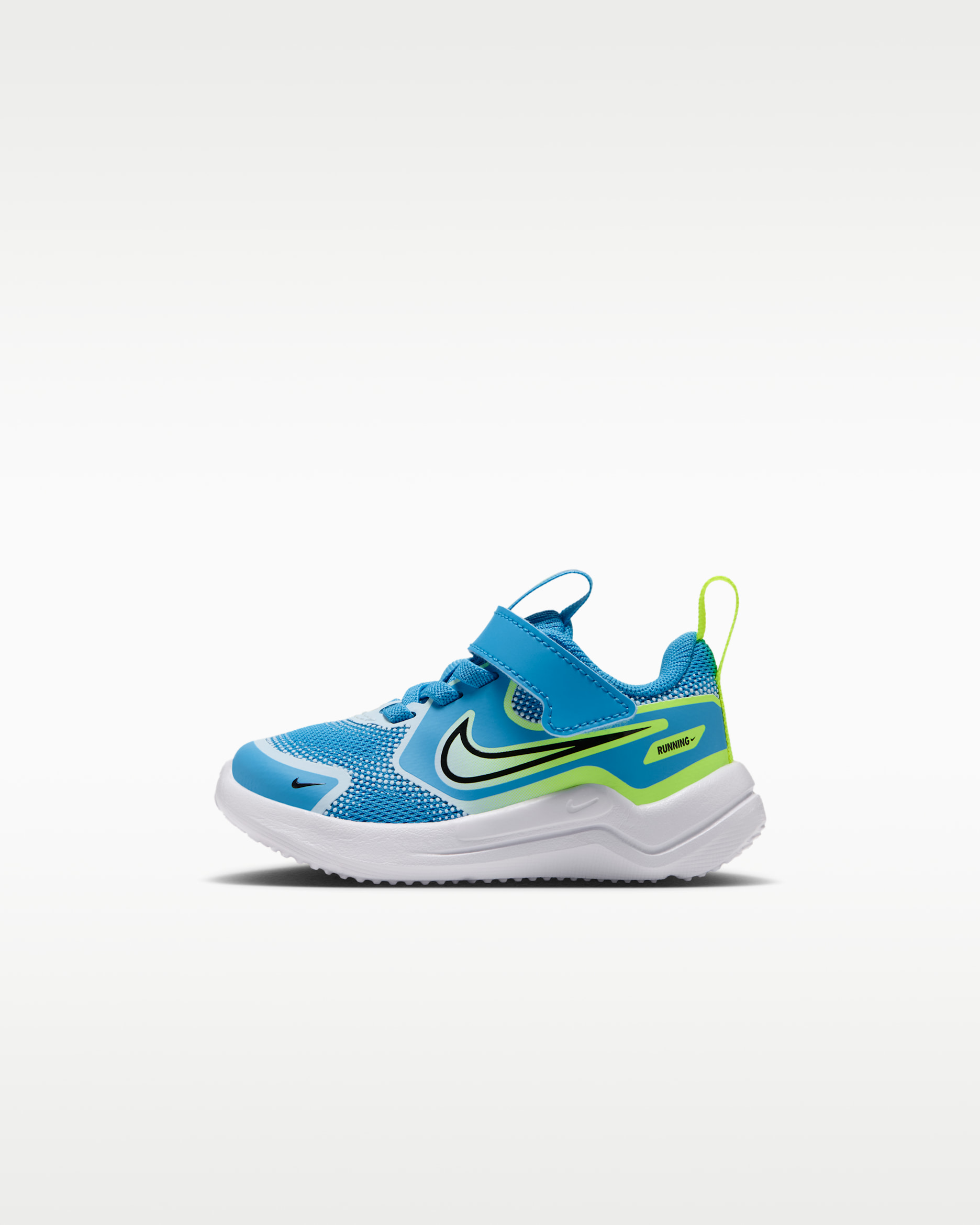 Nike Cosmic Runner Baby/Toddler Shoes - Light Current Blue/Glacier Blue/Lemon Venom/Black
