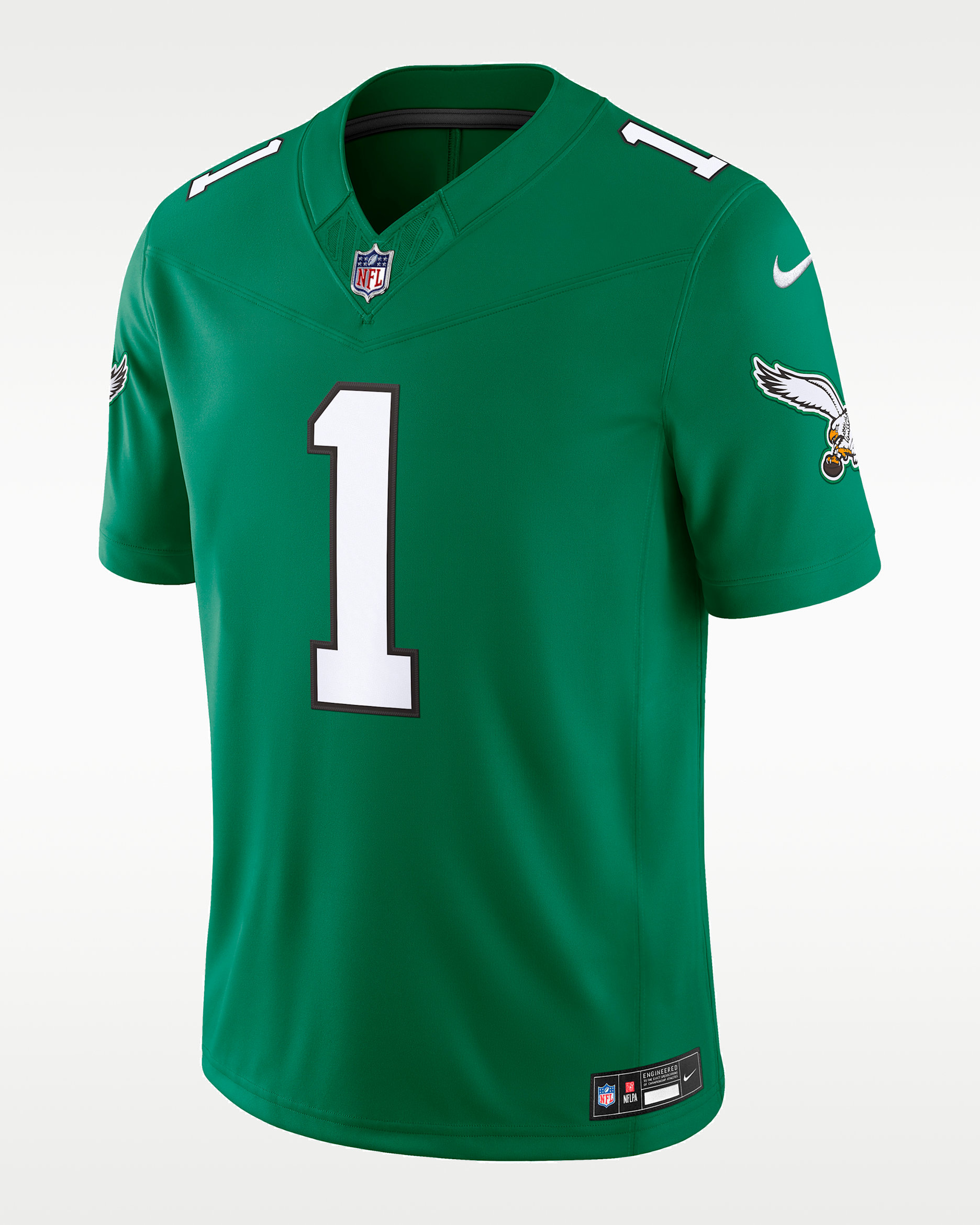 Jalen Hurts Philadelphia Eagles Men's Nike Dri-FIT NFL Limited Jersey - Kelly Green