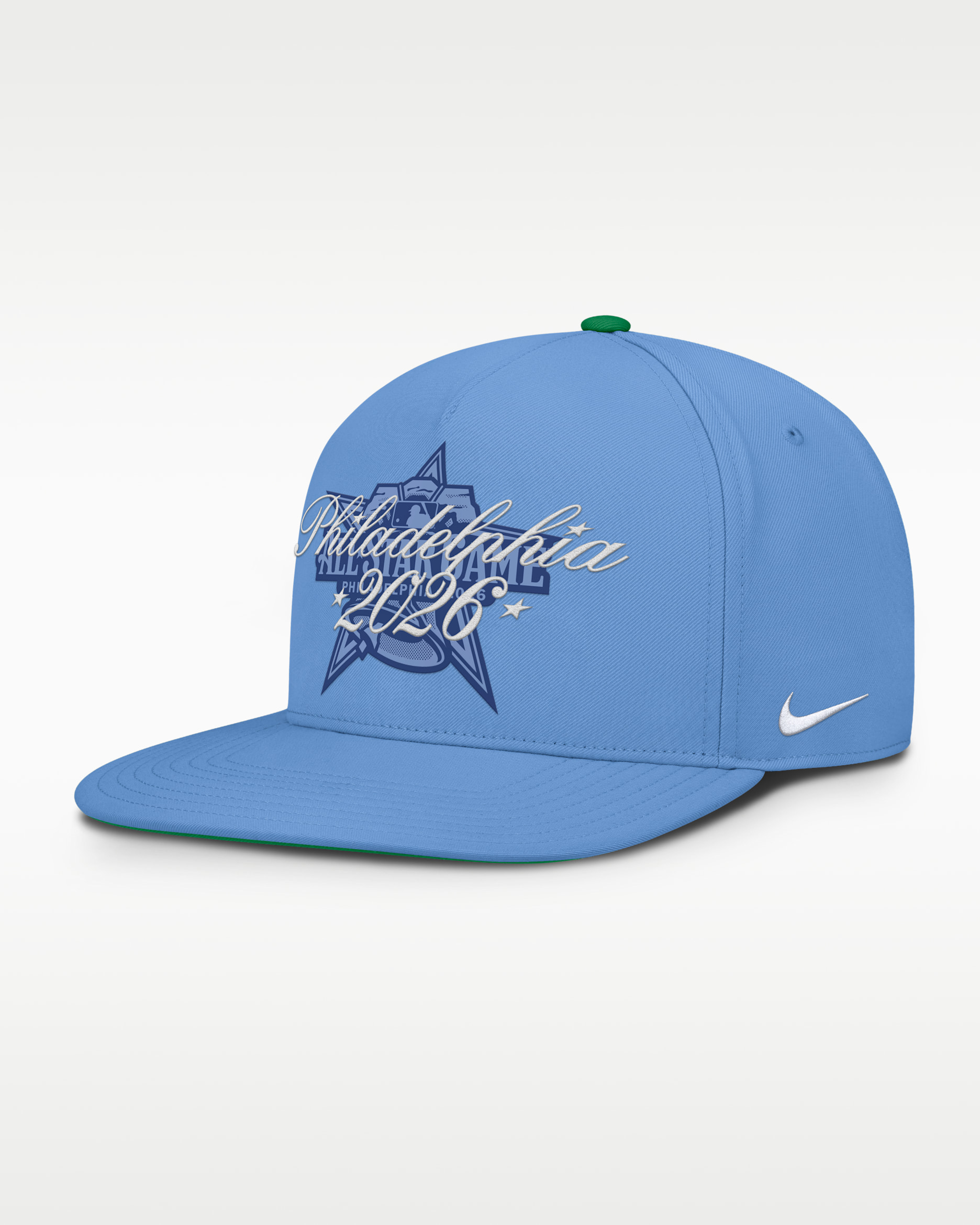 2026 All-Star Game Pro Men's Nike AeroBill MLB Adjustable Hat - Light Blue