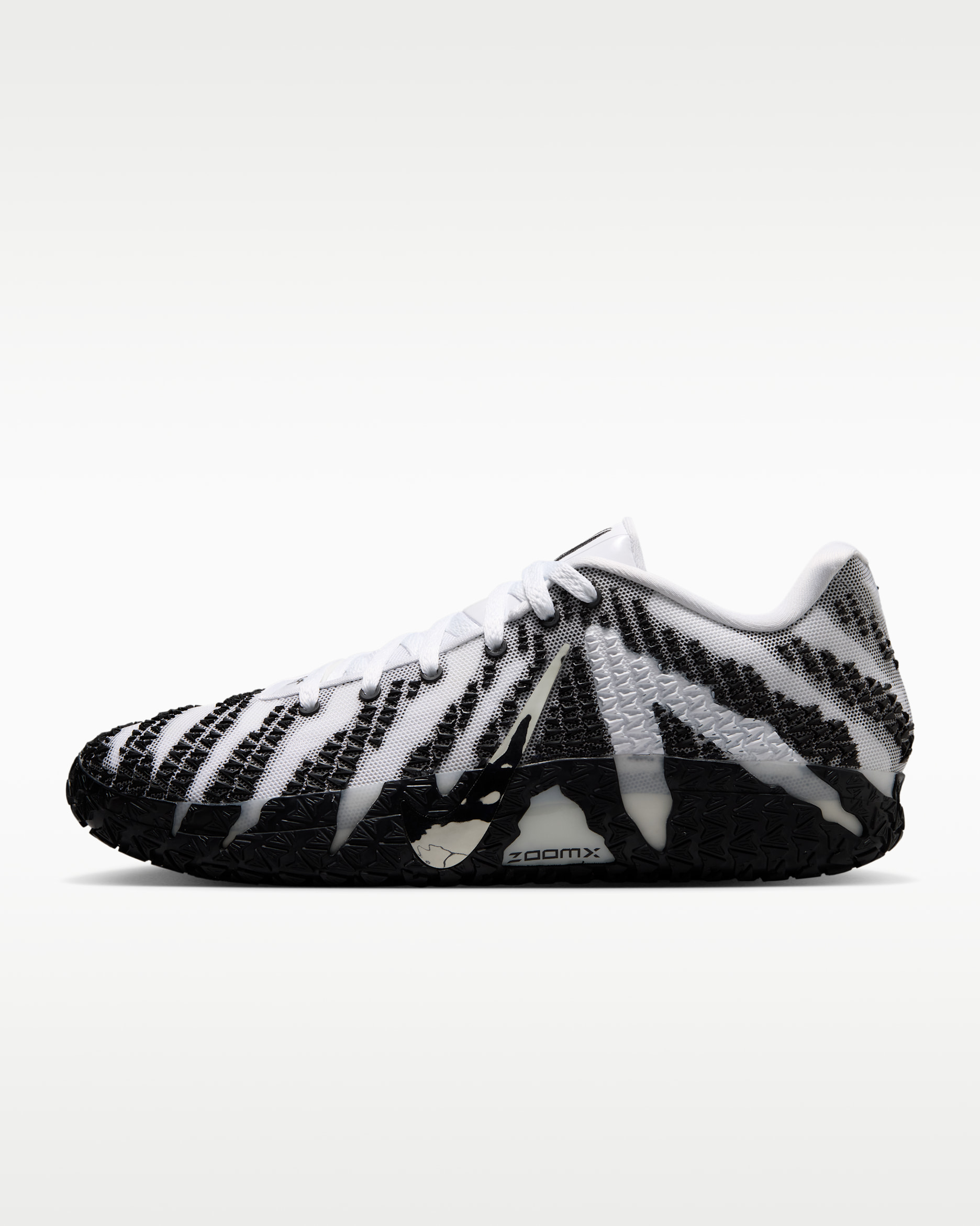 Ja 3 Basketball Shoes - White/Black/Metallic Silver