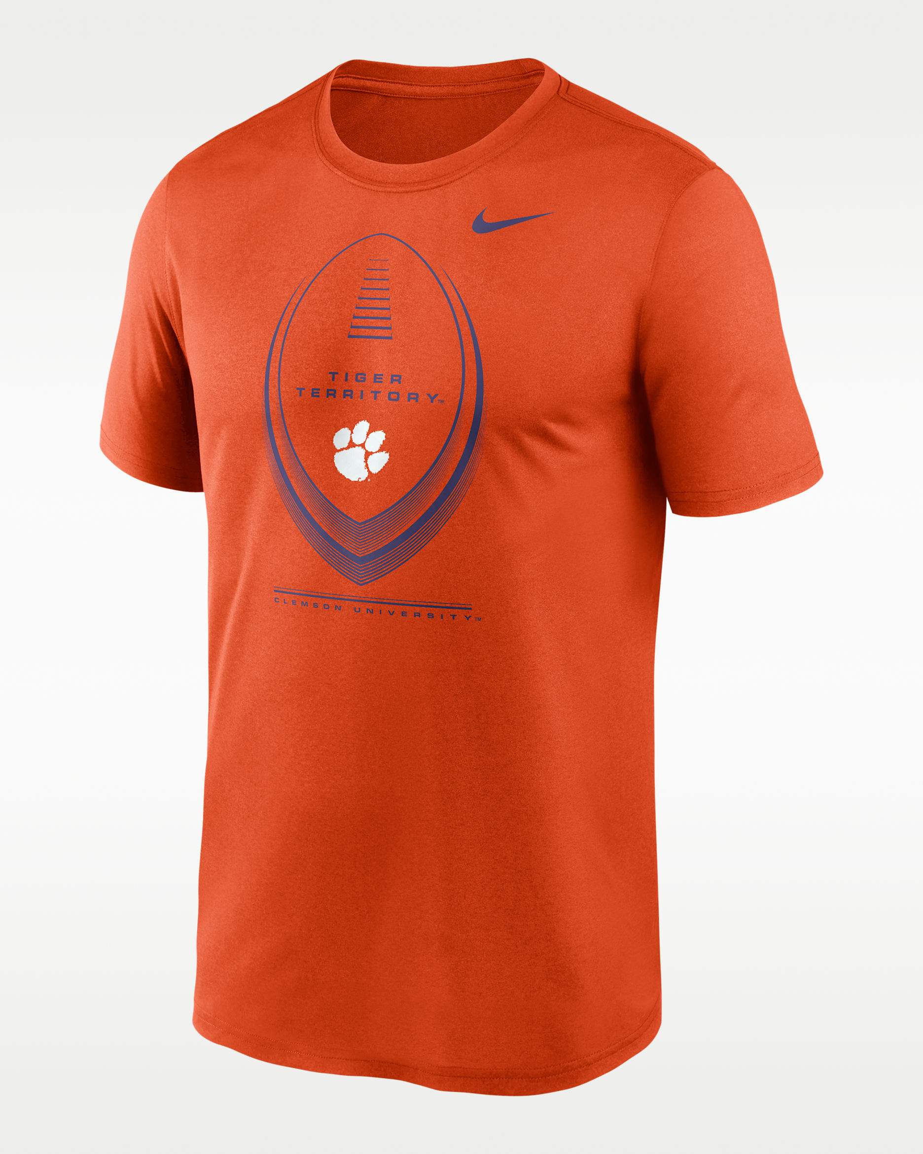 Clemson Primetime Football Icon Legend Men's Nike Dri-FIT College T-Shirt - Orange