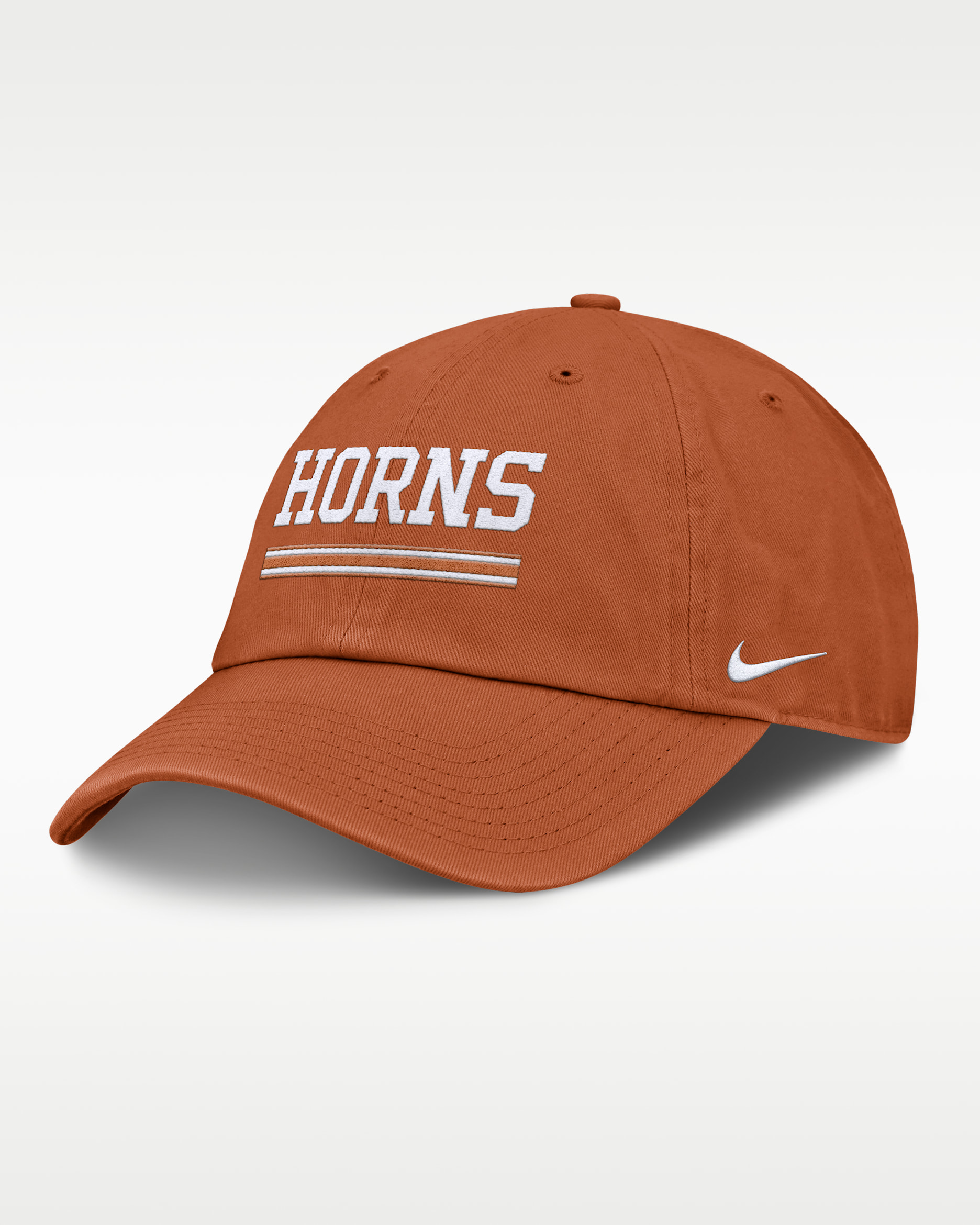 Texas Primetime Campus Club Men's Nike College Adjustable Hat - Burnt Orange