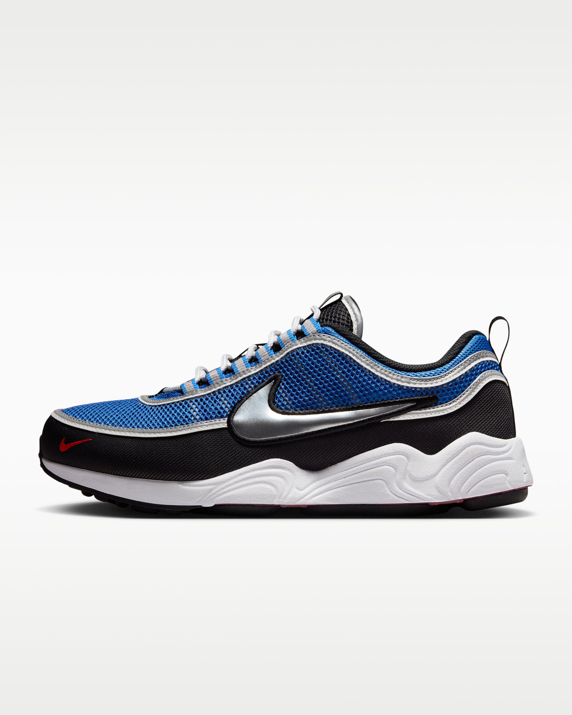 Nike Air Zoom Spiridon SP Men's Shoes - Signal Blue/Black/White/Metallic Luster