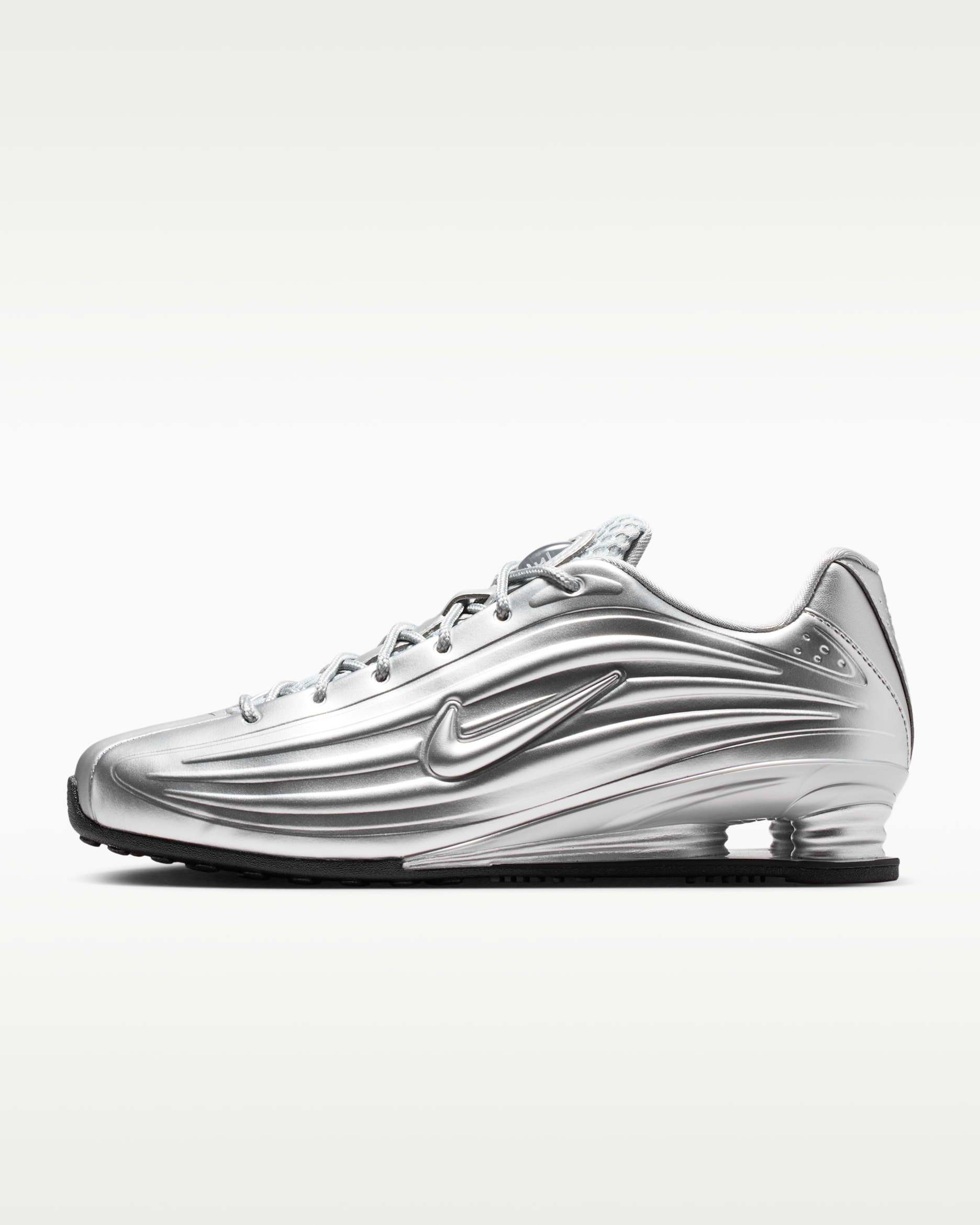 Nike Shox Z Women's Shoes - Silver/Black/Metallic Silver