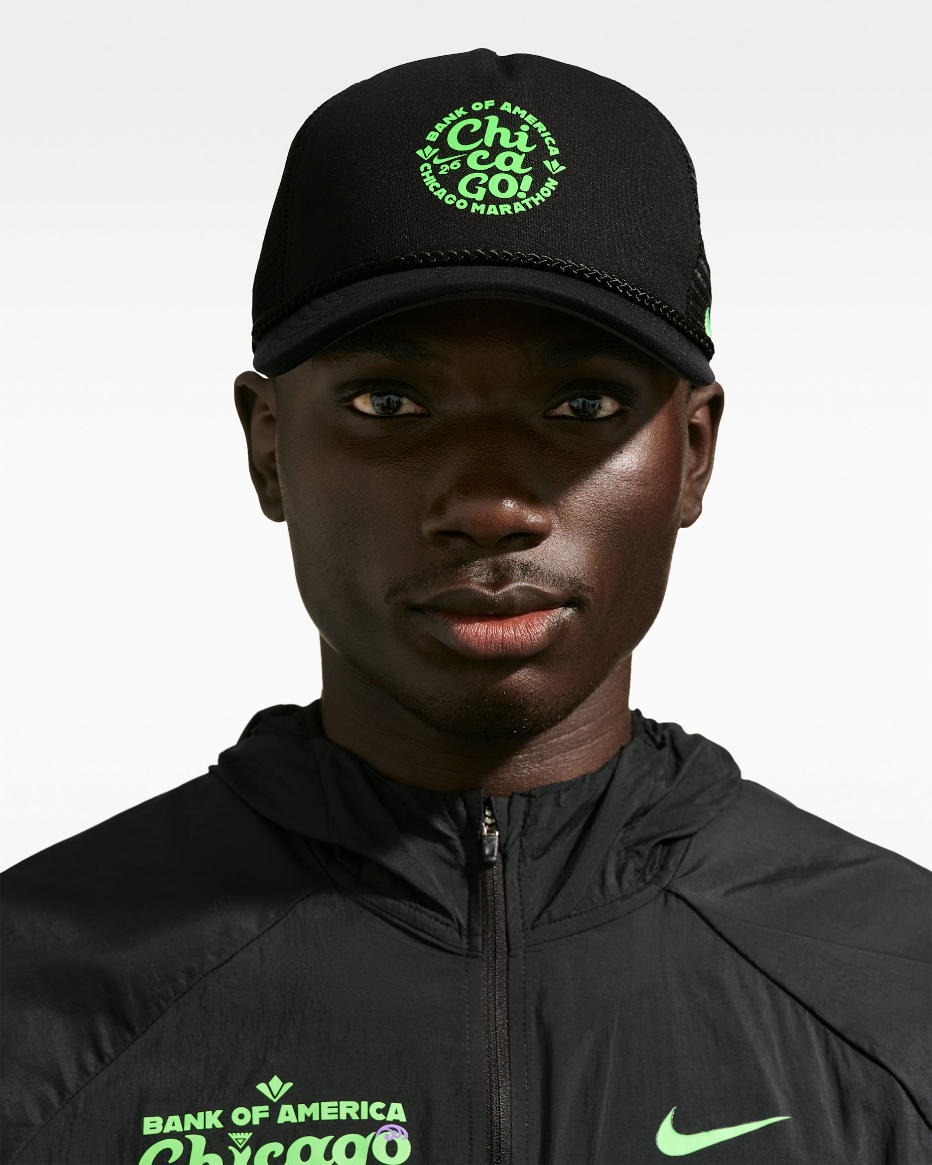 Nike Rise Structured Dri-FIT Cap - Black/Green Strike