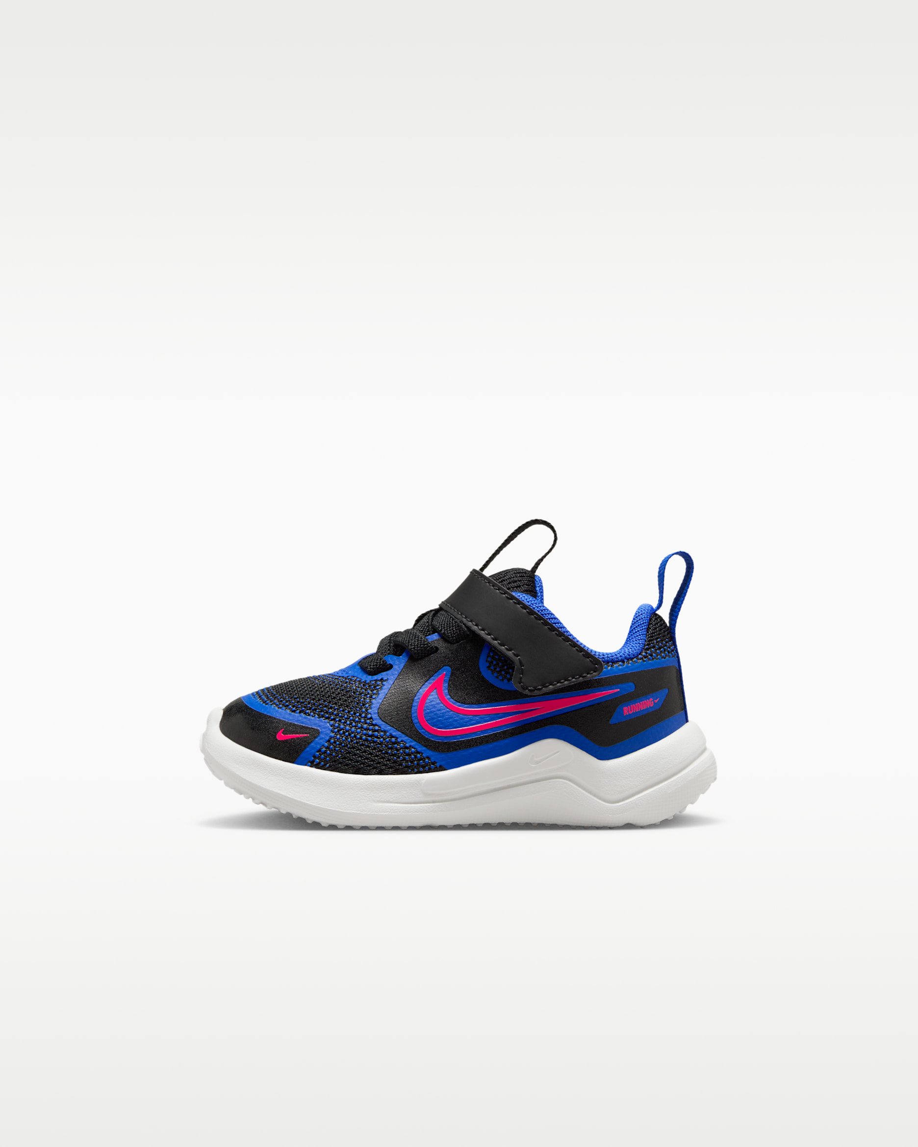 Nike Cosmic Runner Baby/Toddler Shoes - Black/Hyper Royal/Summit White/Bright Crimson