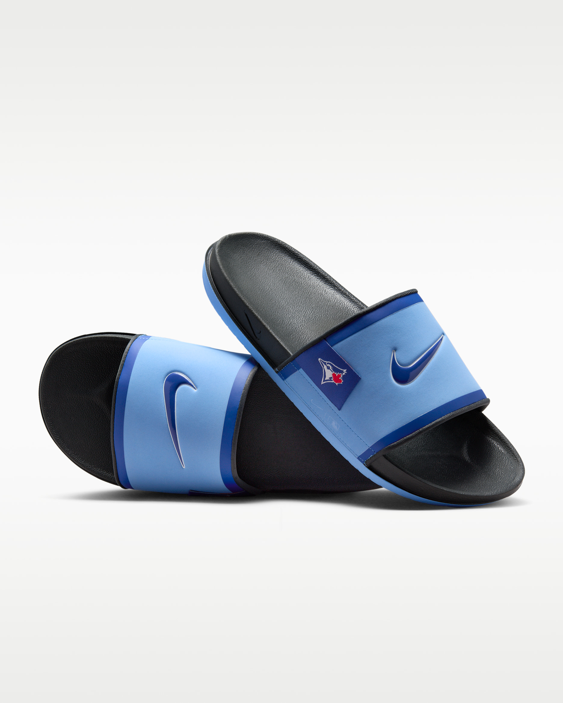 Nike Offcourt (Toronto Blue Jays) Offcourt Slides - Valor Blue/Dark Smoke Grey/Rush Blue