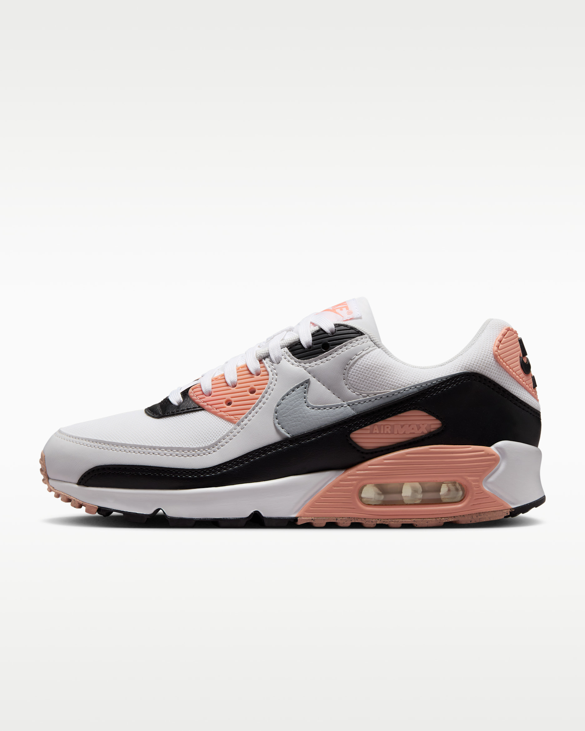 Nike Air Max 90 Women's Shoes - White/Black/Photon Dust/Wolf Grey