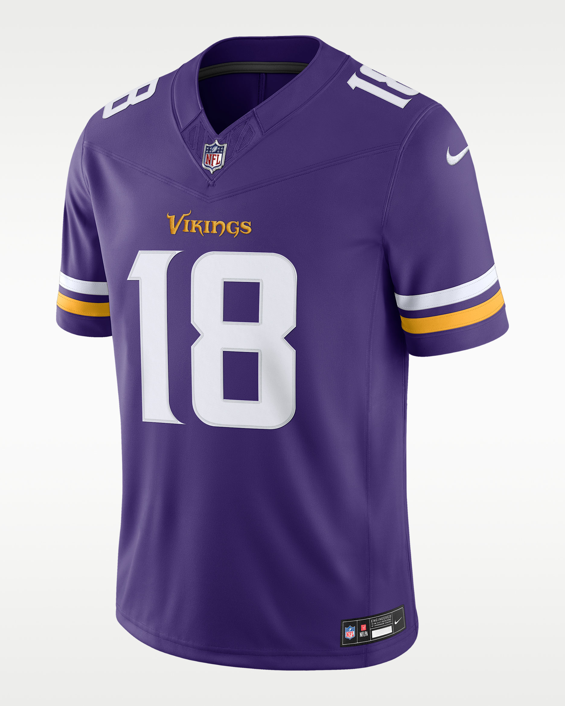 Justin Jefferson Minnesota Vikings Men's Nike Dri-FIT NFL Limited Jersey - Purple
