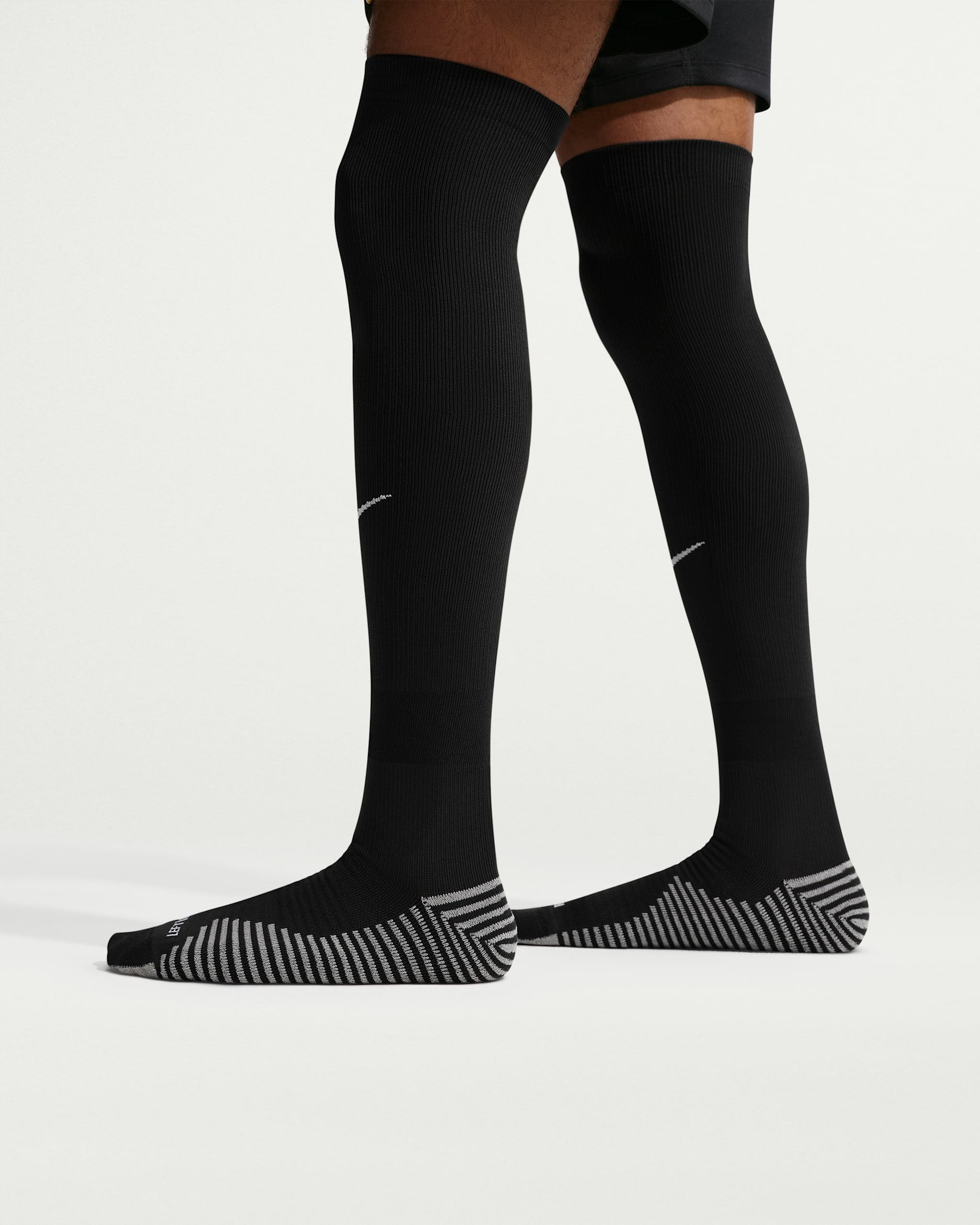 Nike Strike Knee-High Soccer Socks - Black/Anthracite/White