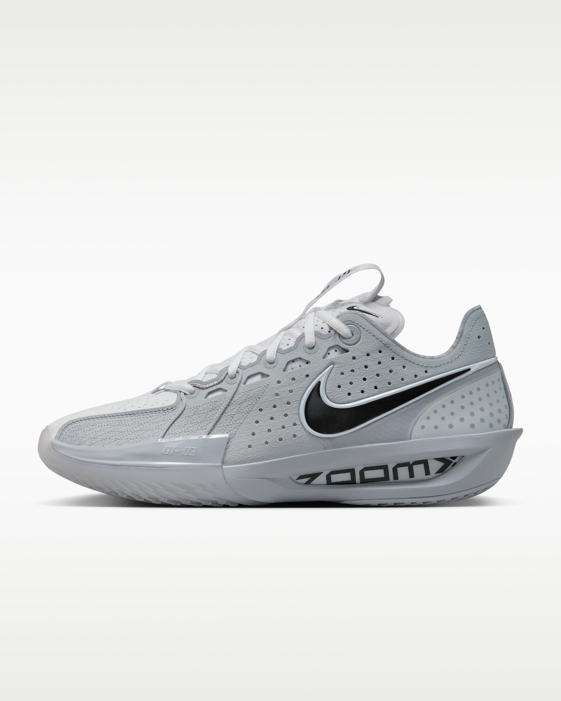 Tenis de básquetbol Nike G.T. Cut 3 - Gris lobo/Blanco/Polvo fotón/Negro