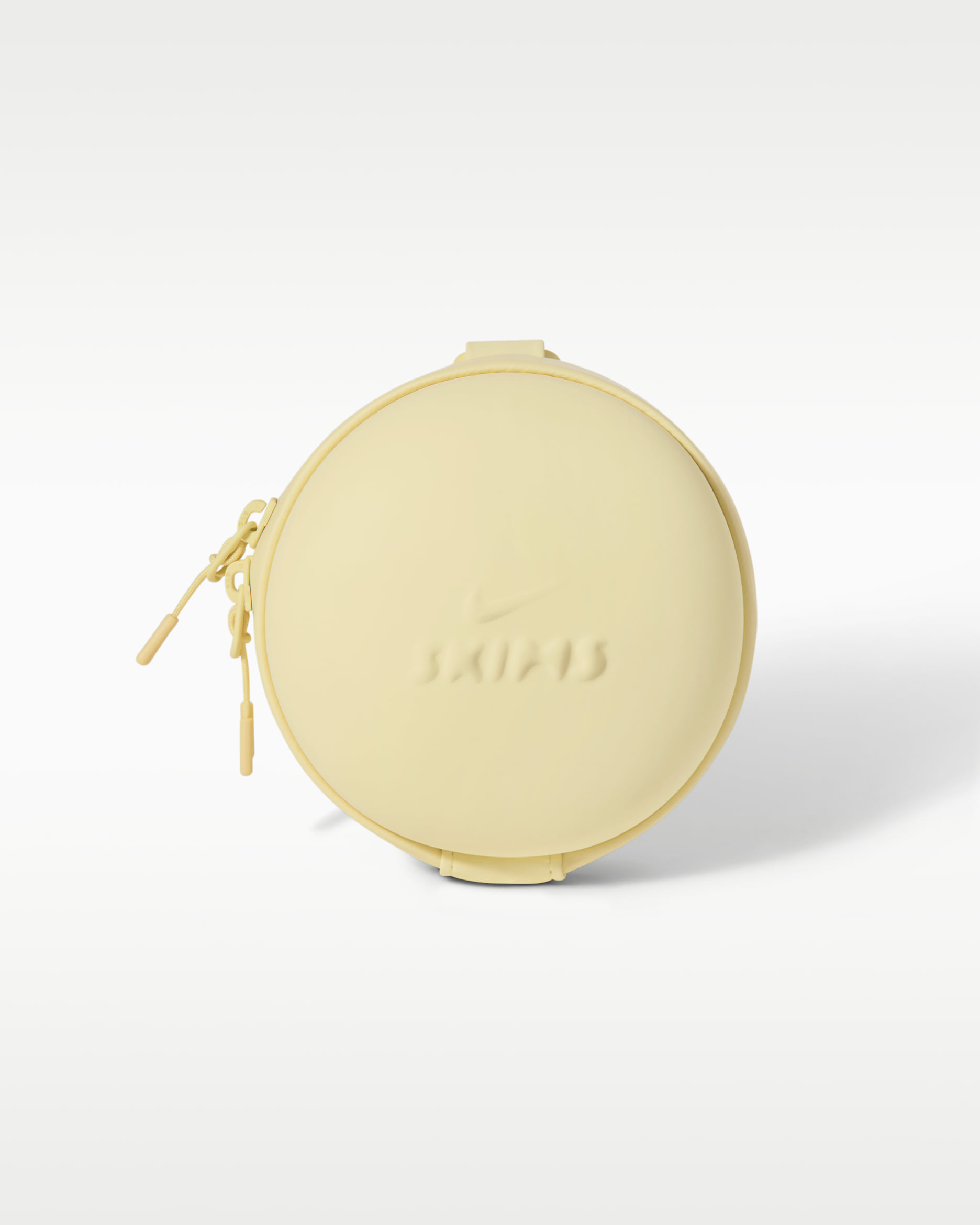 Estuche redondo con cubierta resistente para mujer NikeSKIMS - Amarillo bicicleta