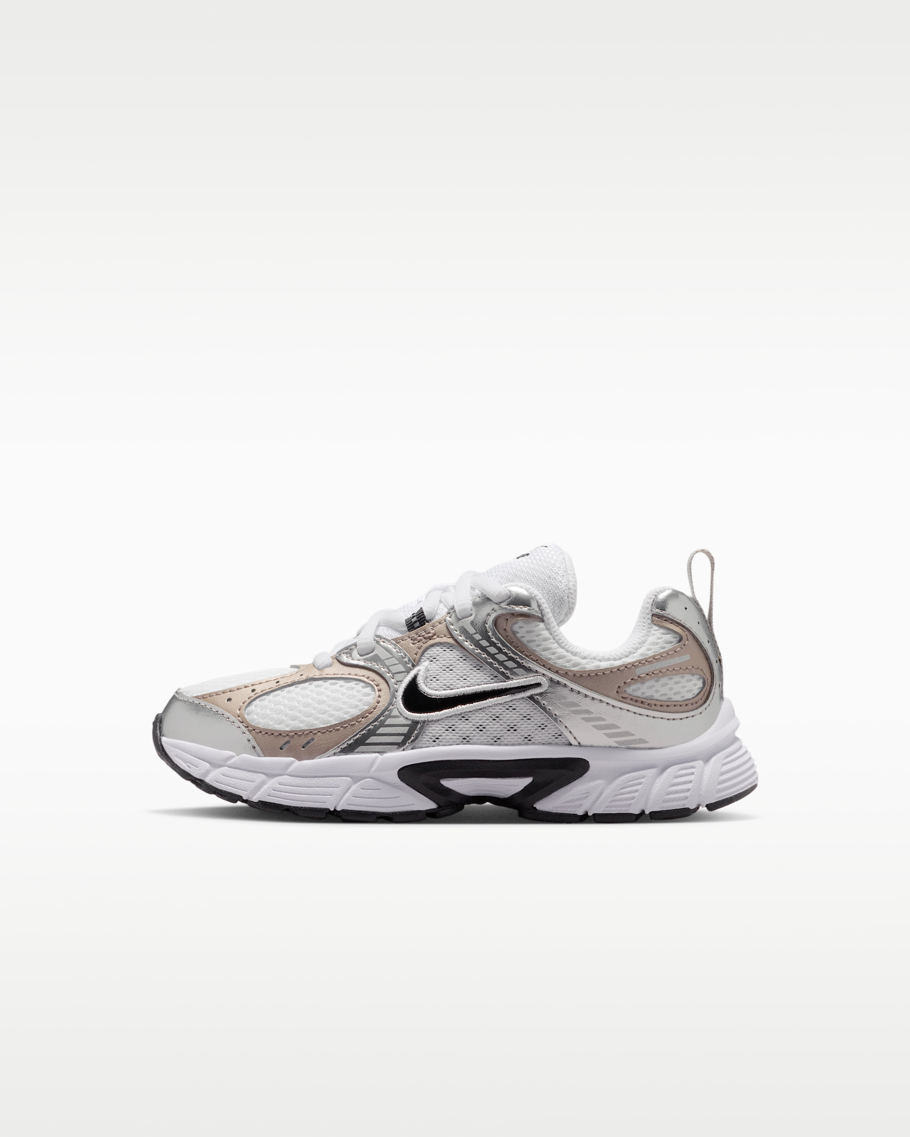 Nike V5 RNR Younger Kids' Shoes - White/Vast Grey/College Grey/Black