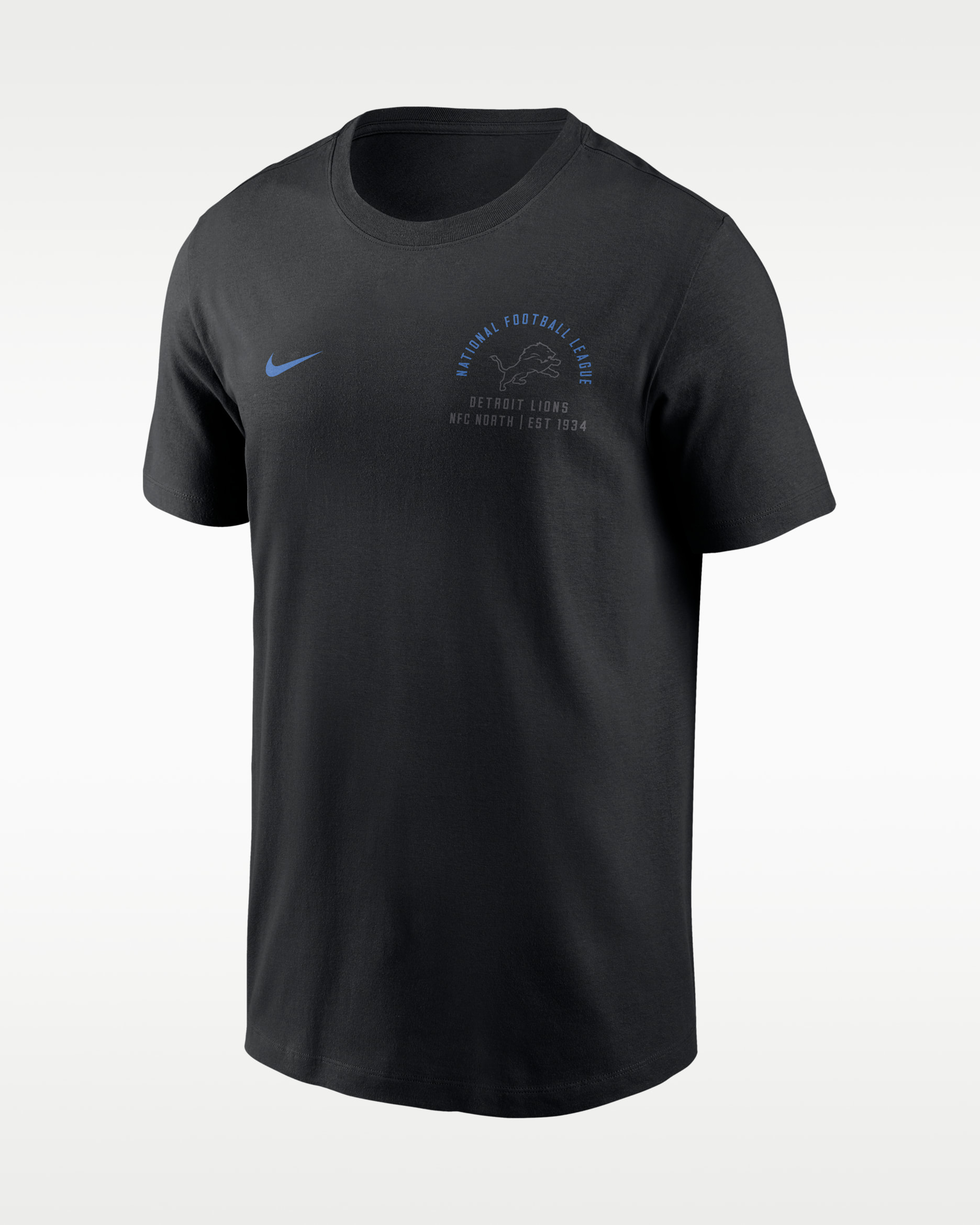 Detroit Lions Essential Men's Nike NFL T-Shirt - Black
