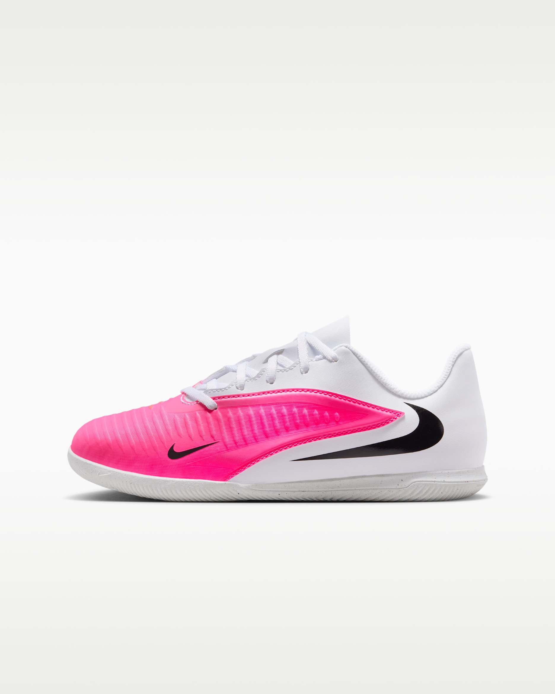 Nike Jr. Phantom 6 Low Club Big Kids' Indoor/Court Soccer Shoes - Multi-Color/Black