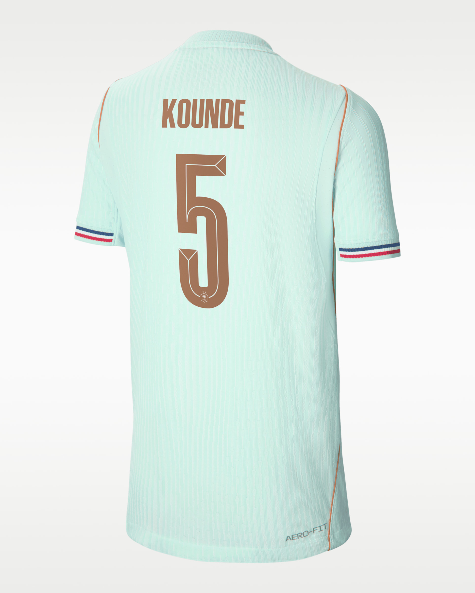 Jules Koundé France National Team 2026 Match Away Big Kids' Nike Dri-FIT ADV Soccer Jersey - Green