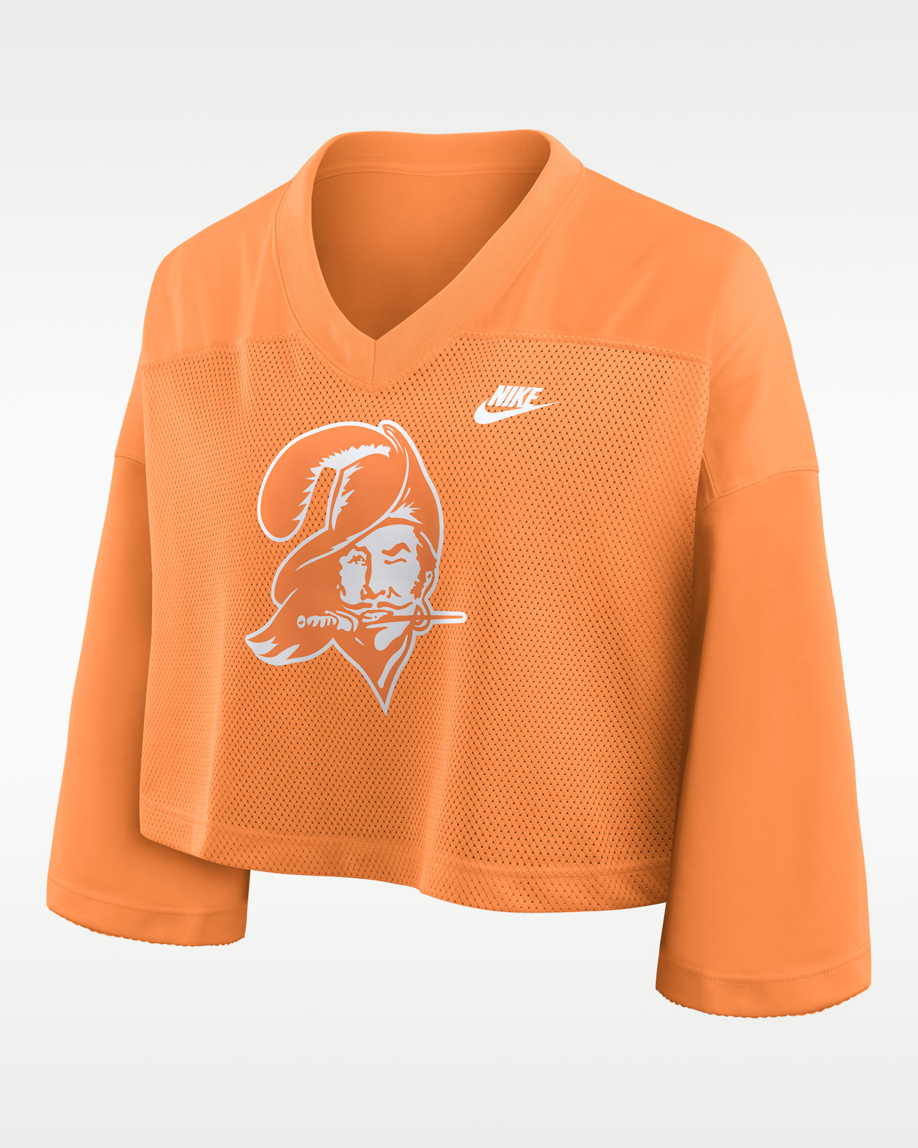 Tampa Bay Buccaneers Rewind Fashion Women's Nike Dri-FIT NFL Cropped Jersey - Orange