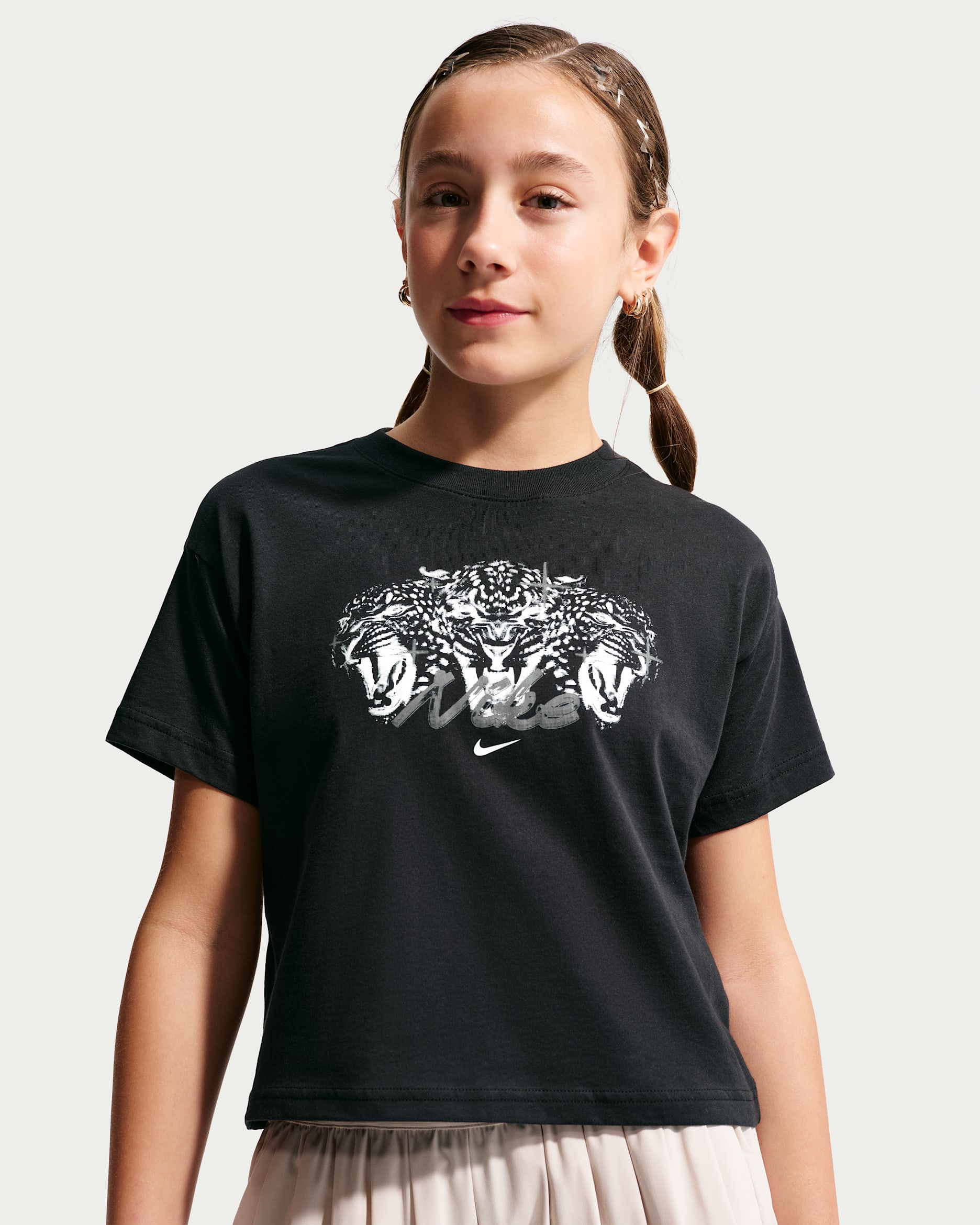 T-shirt Nike Sportswear – Ragazza - Nero