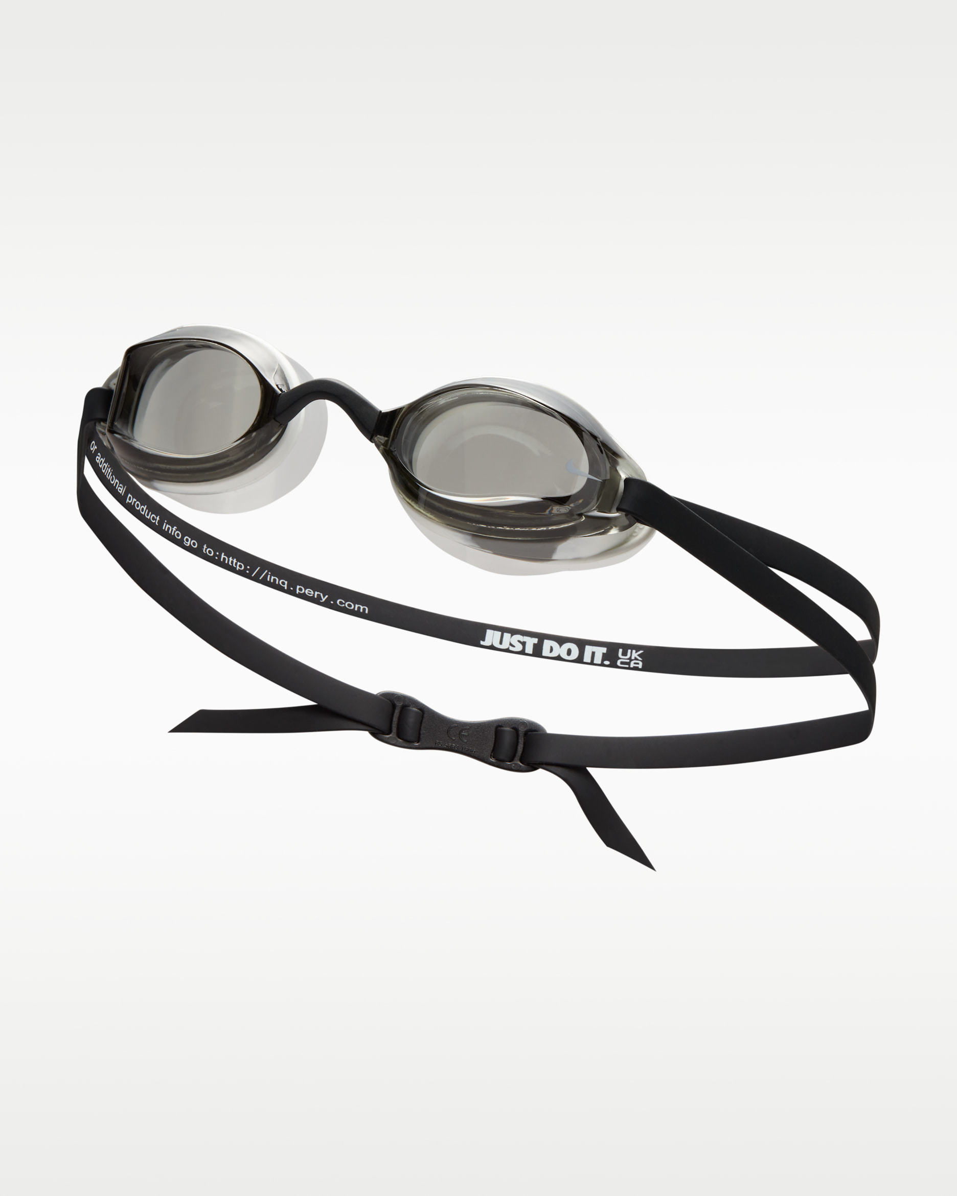 Goggles para niños talla grande Nike Swim Legacy - Gris humo claro/Negro/Gris humo claro/Blanco