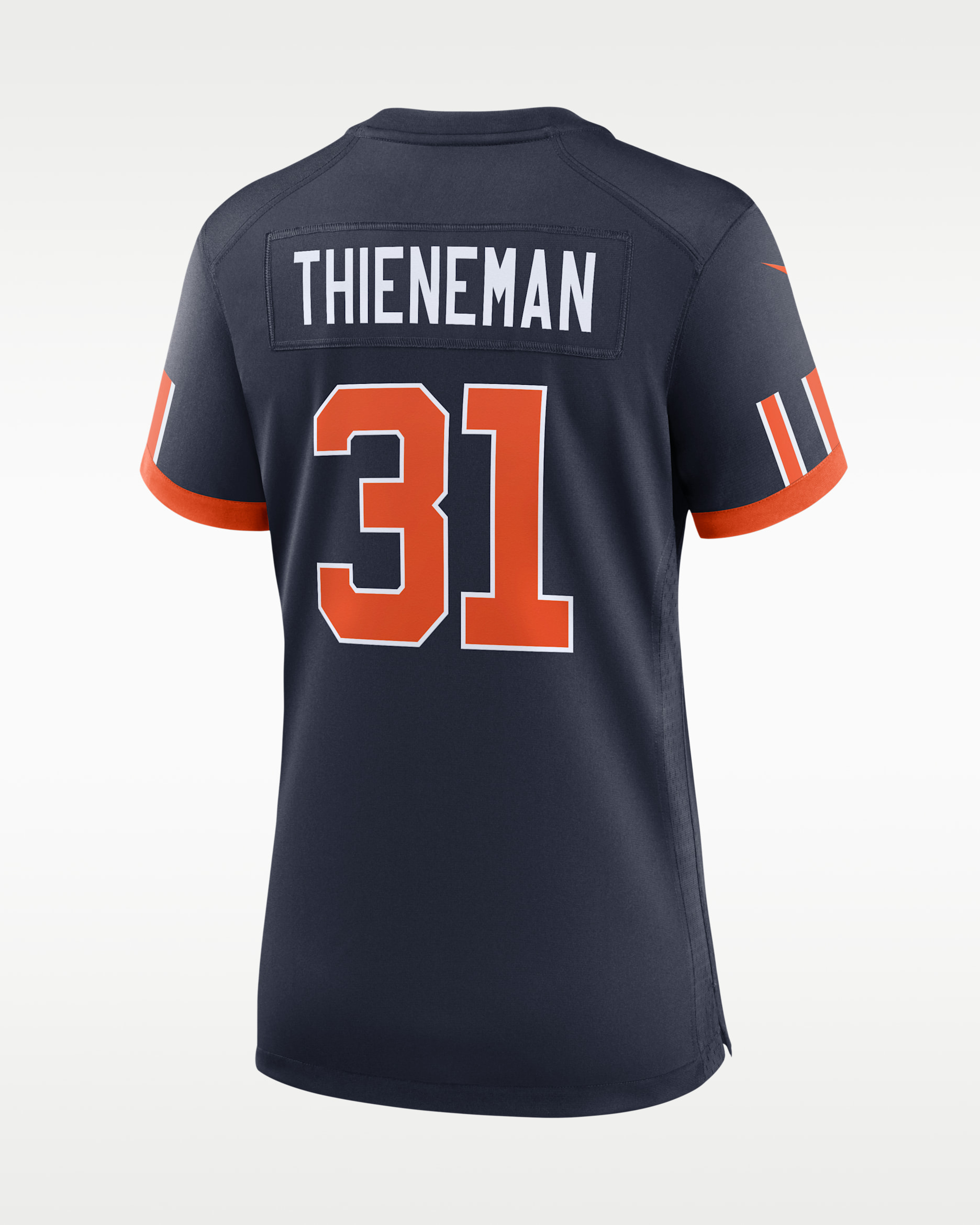Dillon Thieneman Chicago Bears Rivalries Collection Women's Nike NFL Game Jersey - Navy