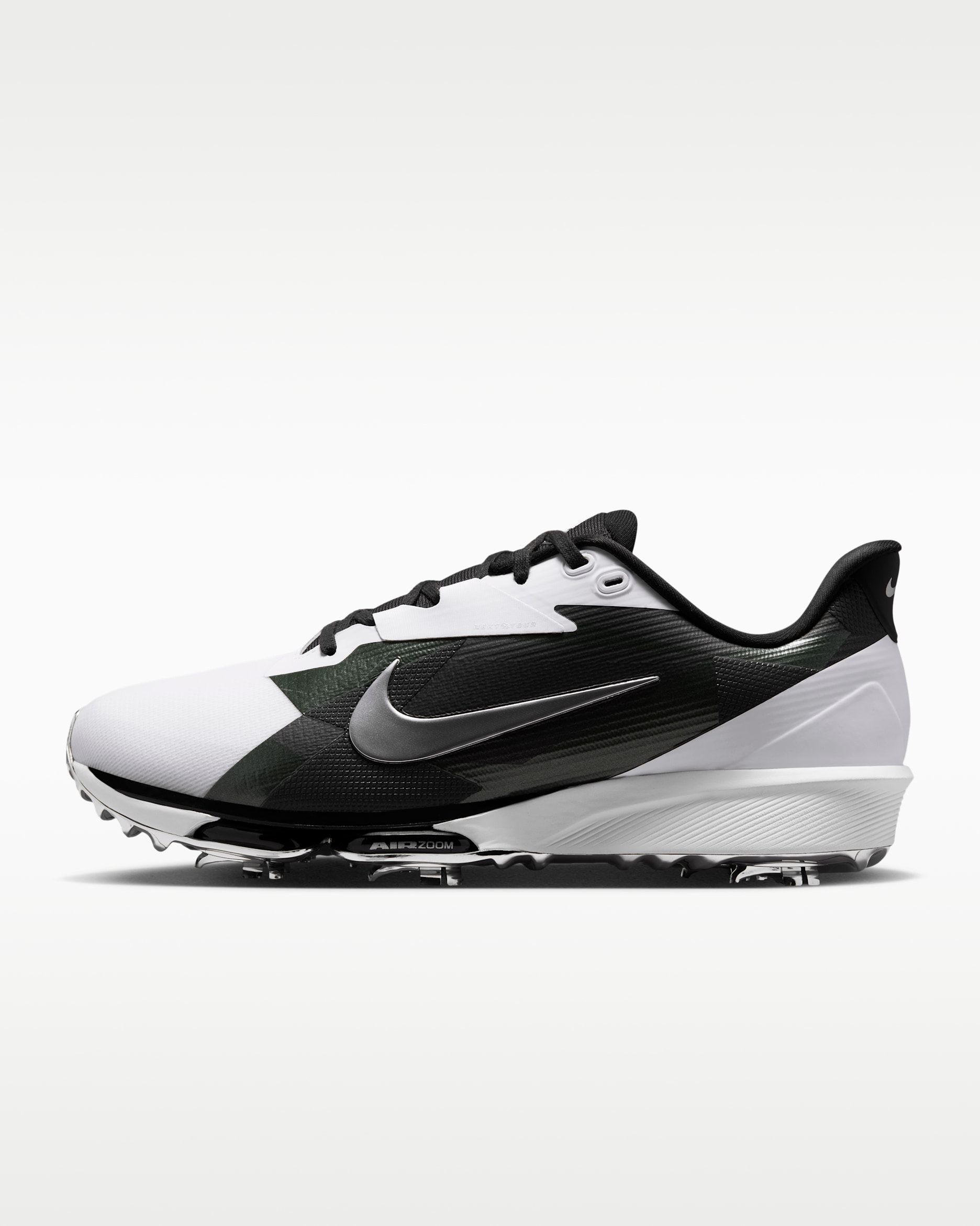 Nike NEXT% TOUR 3 Golf Shoes - White/Metallic Silver/Fir/Black