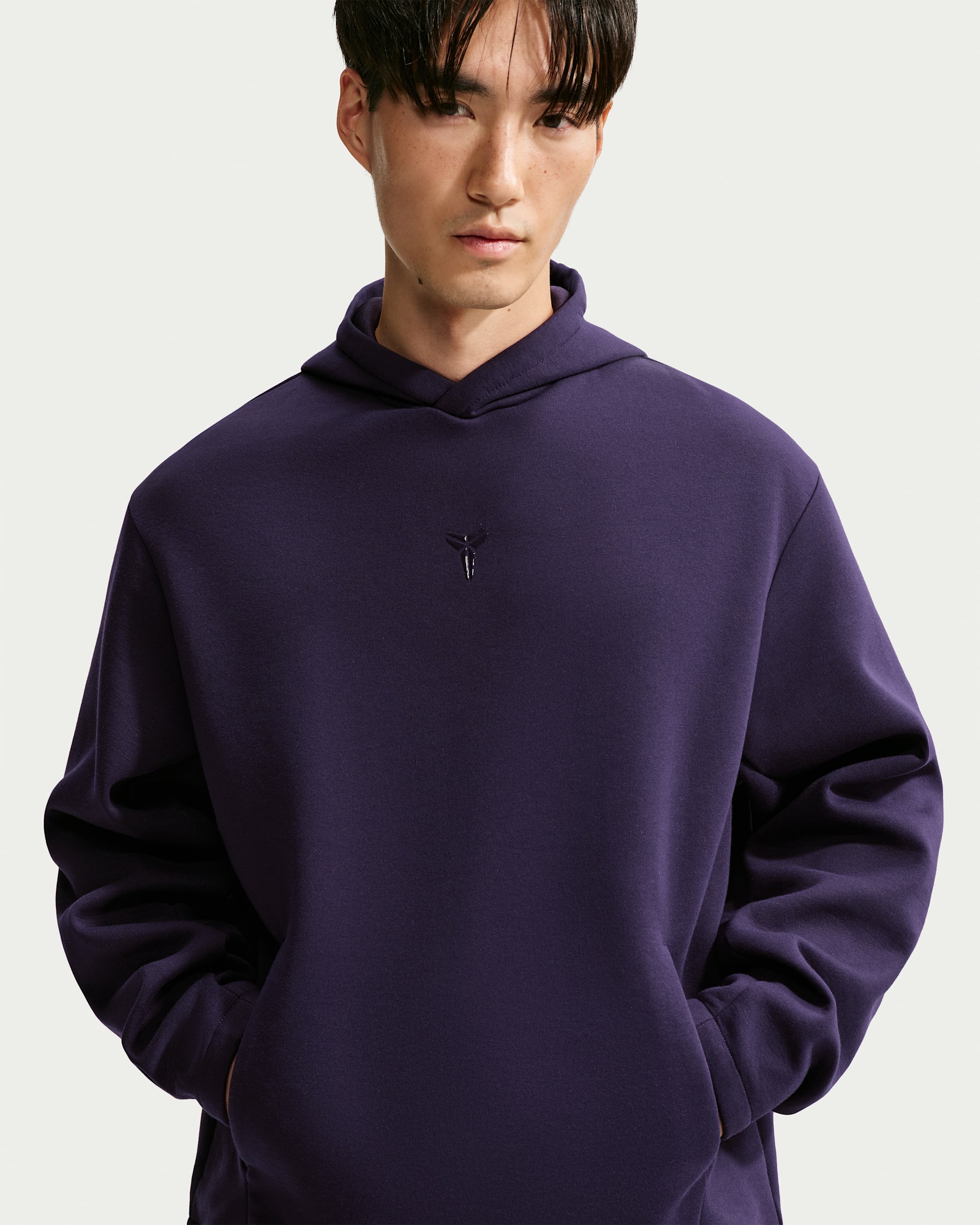 Sweat à capuche de basket Nike Dri-FIT Kobe pour homme - Purple Dynasty/Purple Dynasty