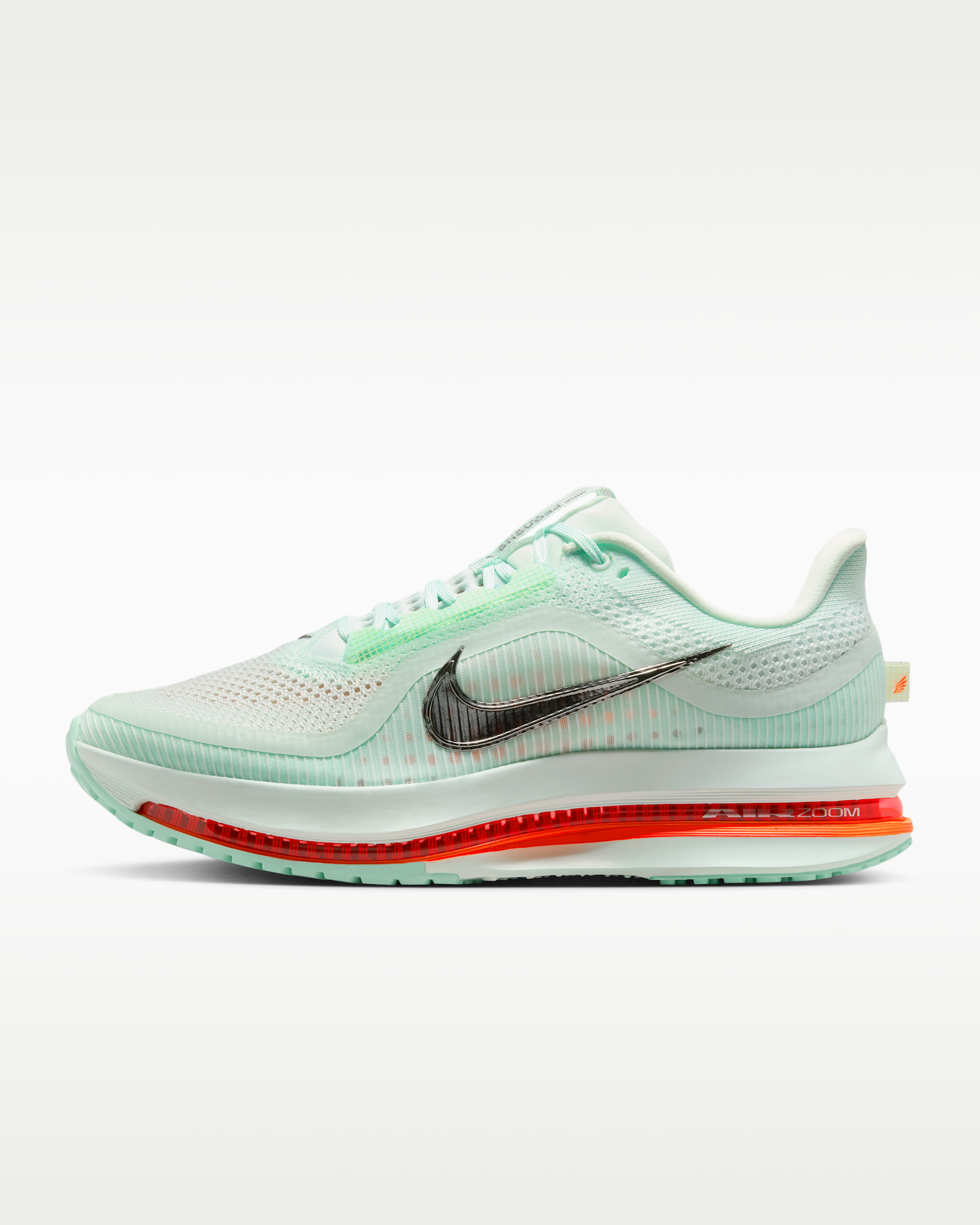Nike Pegasus Premium Men's Road Running Shoes - Barely Green/Mint Foam/Metallic Silver/Bright Crimson