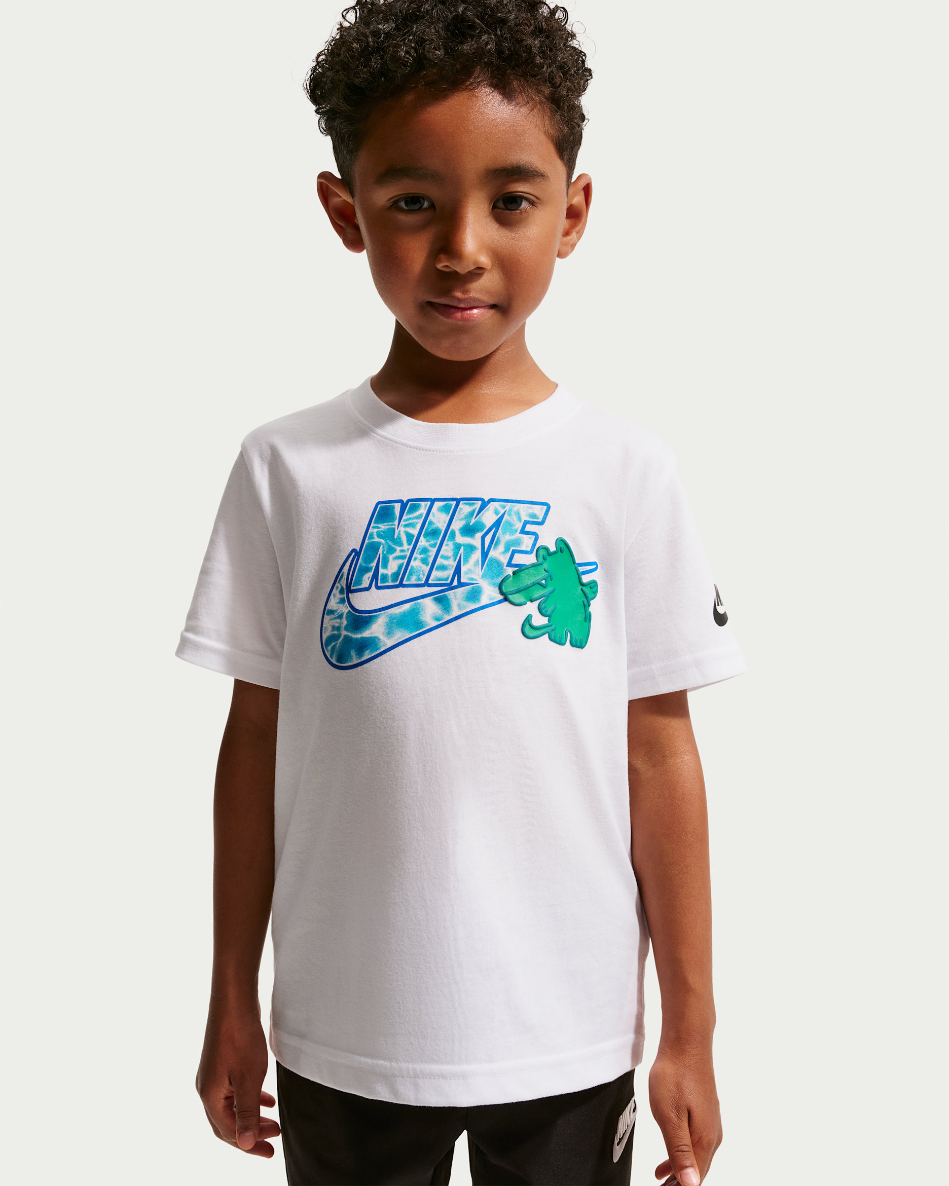 Nike Little Kids' Graphic T-Shirt - White