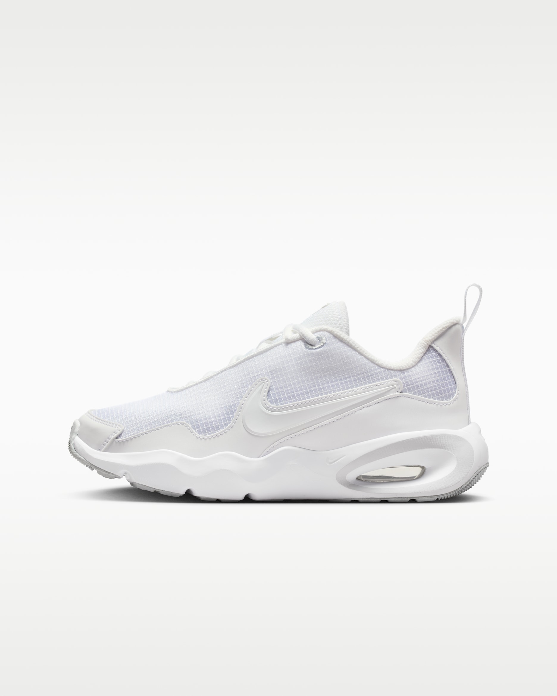 Nike Air Max Nova Older Kids' Shoes - White/Pure Platinum